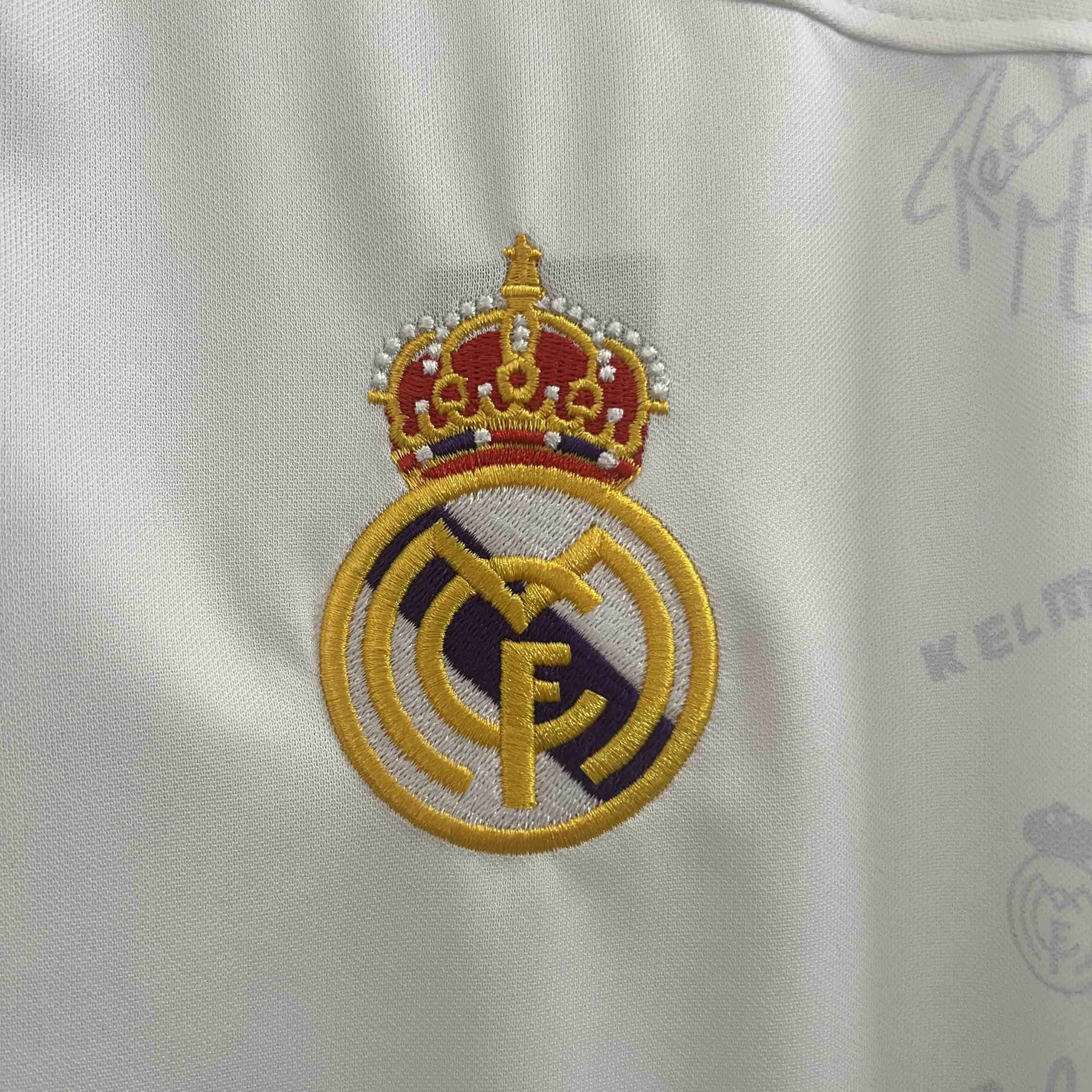 Retro Real Madrid 1994-96 Home Long Sleeve Jersey - SOCCERDEALSHOP