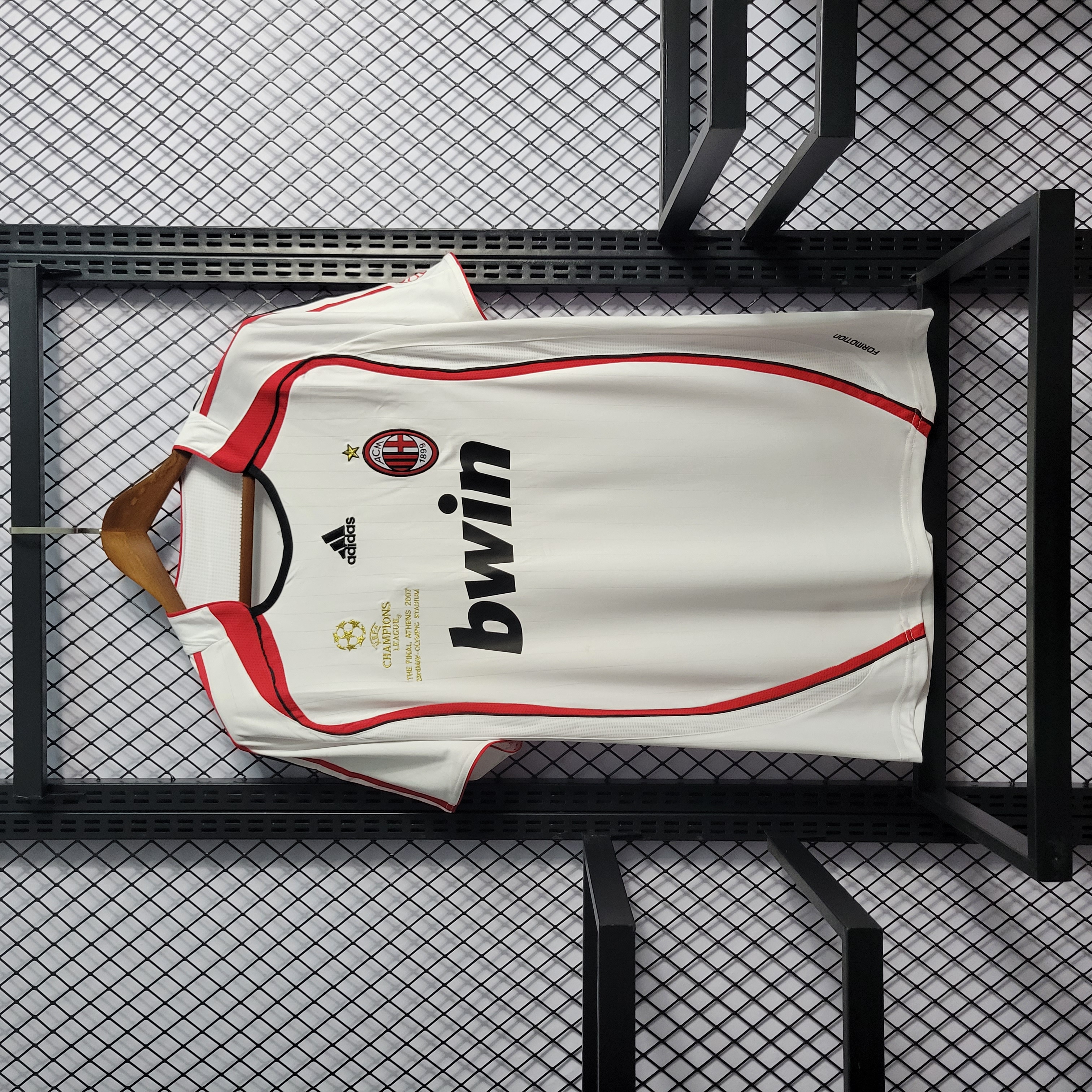 Retro AC Milan 06-07 Away Stadium Jersey - Champions League Final - SOCCERDEALSHOP