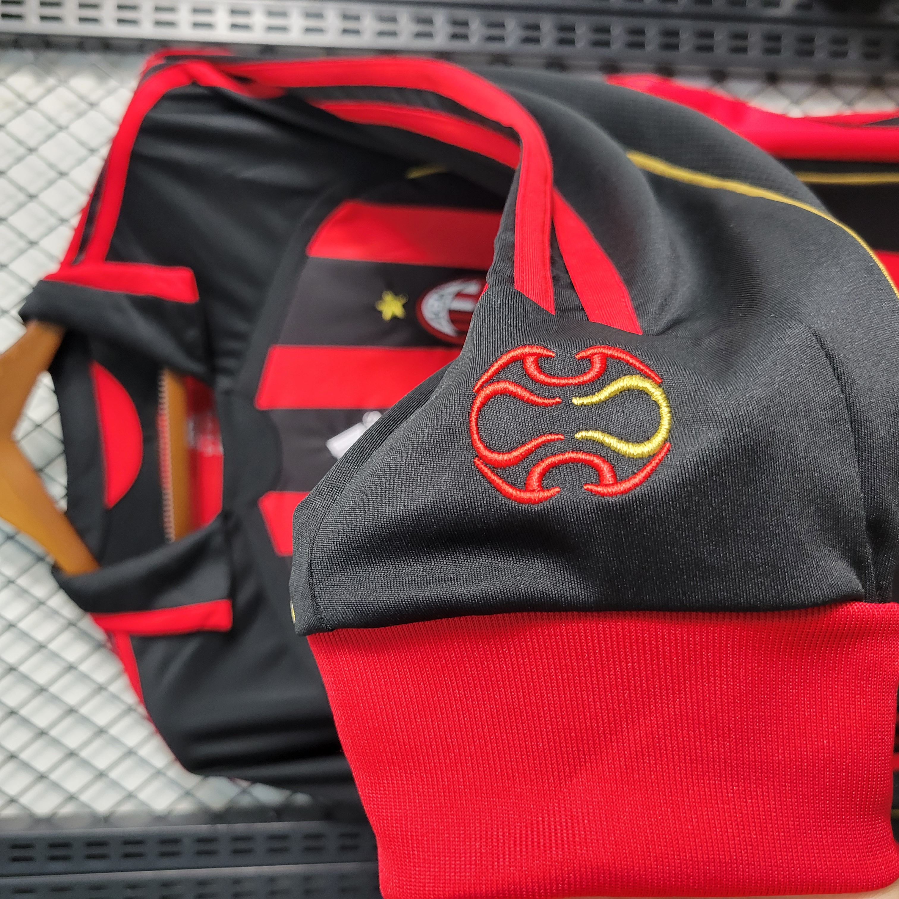 Retro AC Milan 06-07 Home Stadium Long Sleeve Jersey - SOCCERDEALSHOP