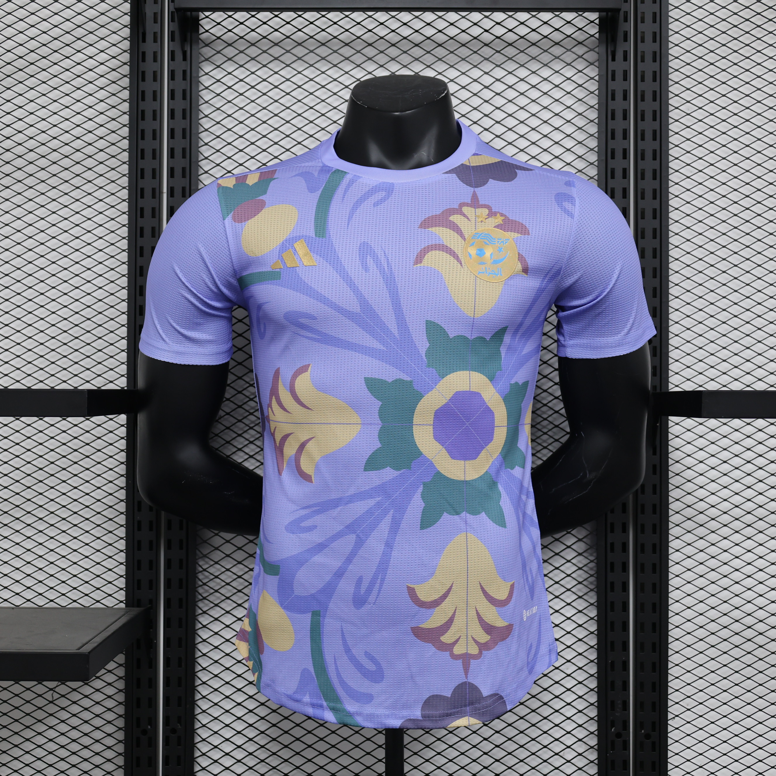 Algeria 23-24 Purple Jersey - Player Version - SOCCERDEALSHOP