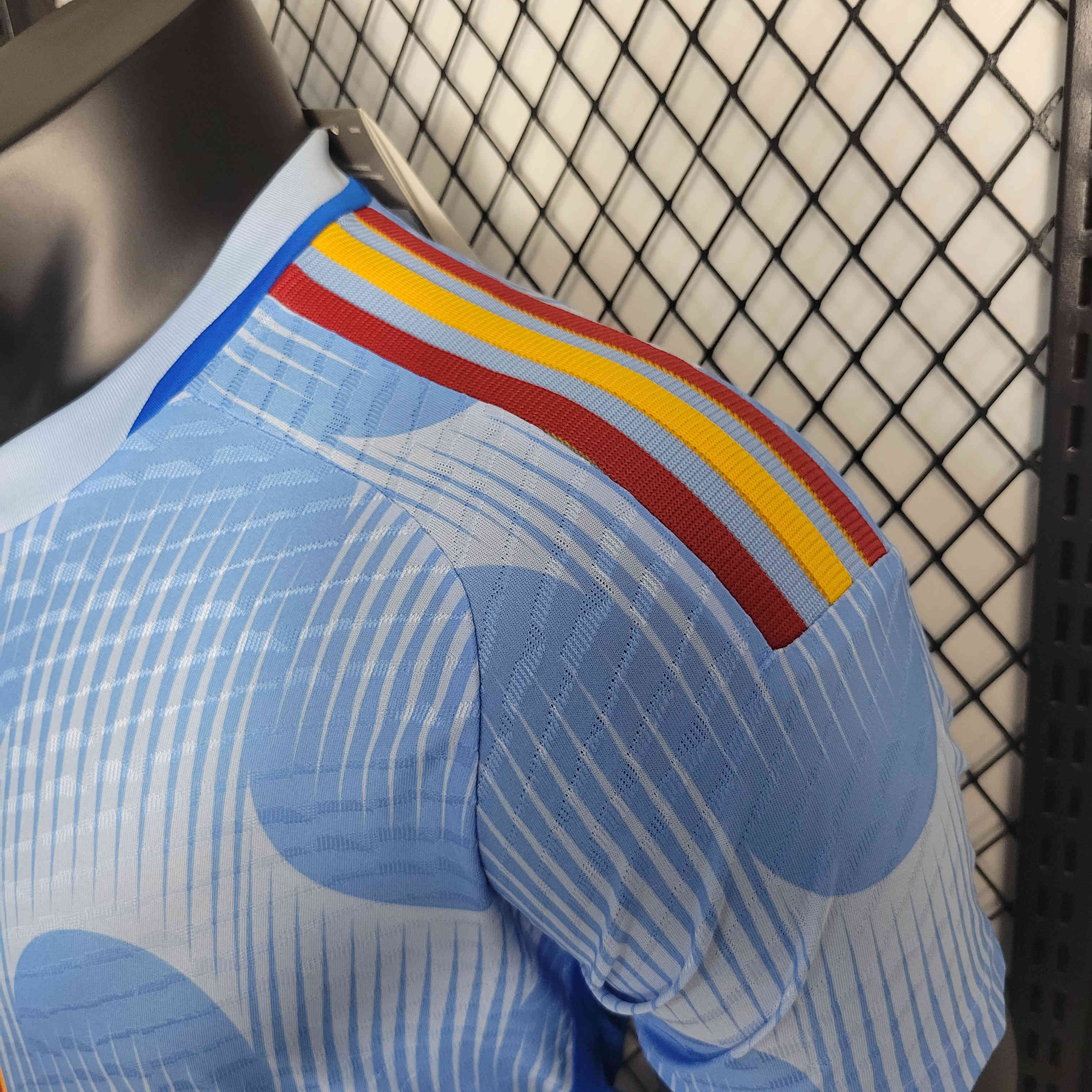 Spain 2022-23 Away Stadium Jersey - Player Version - SOCCERDEALSHOP