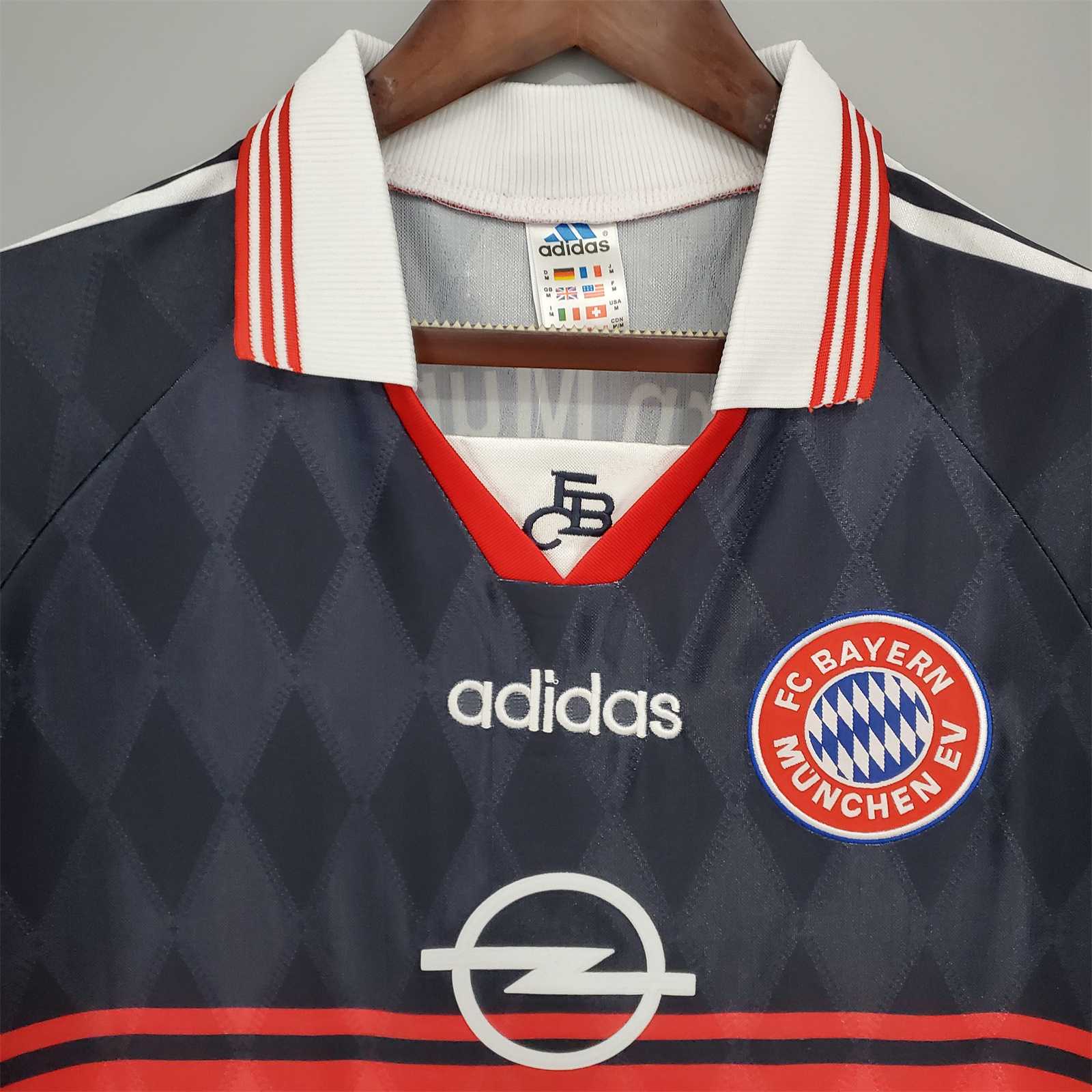 Bayern Munich Retro 97-99 Home Jersey Shirt - SOCCERDEALSHOP