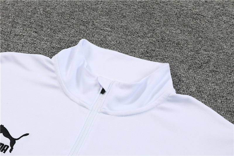 Marseille 23-24 Long Sleeve Training Set -White - SOCCERDEALSHOP