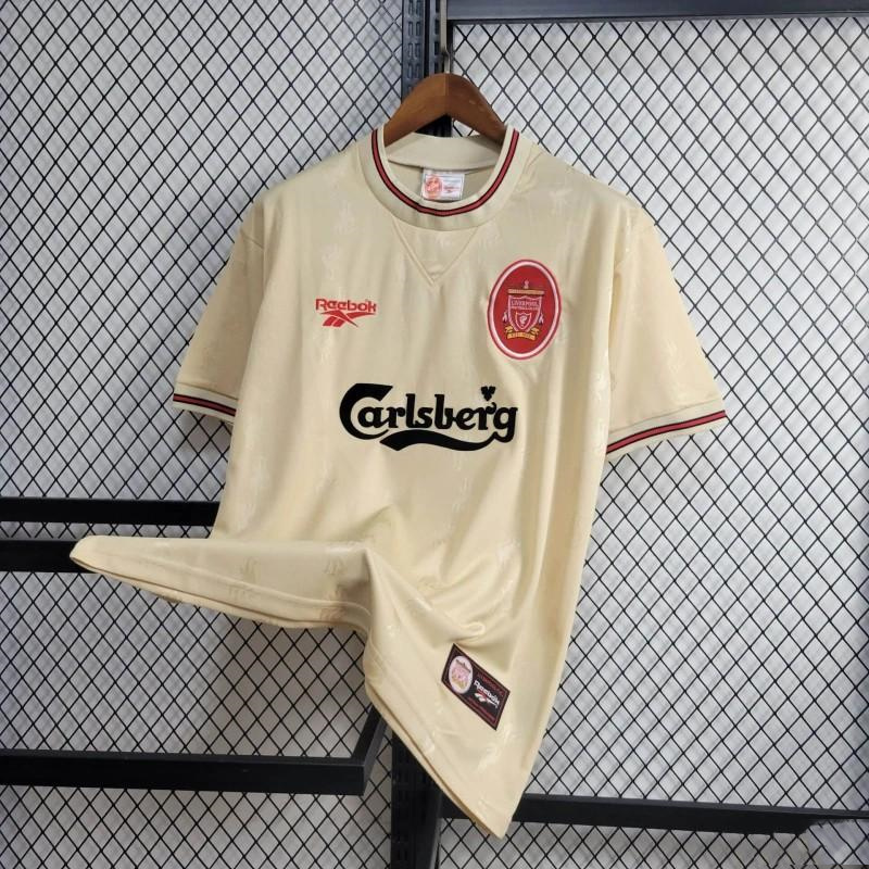 Retro Liver.pool 1996-97 Away Jersey - SOCCERDEALSHOP