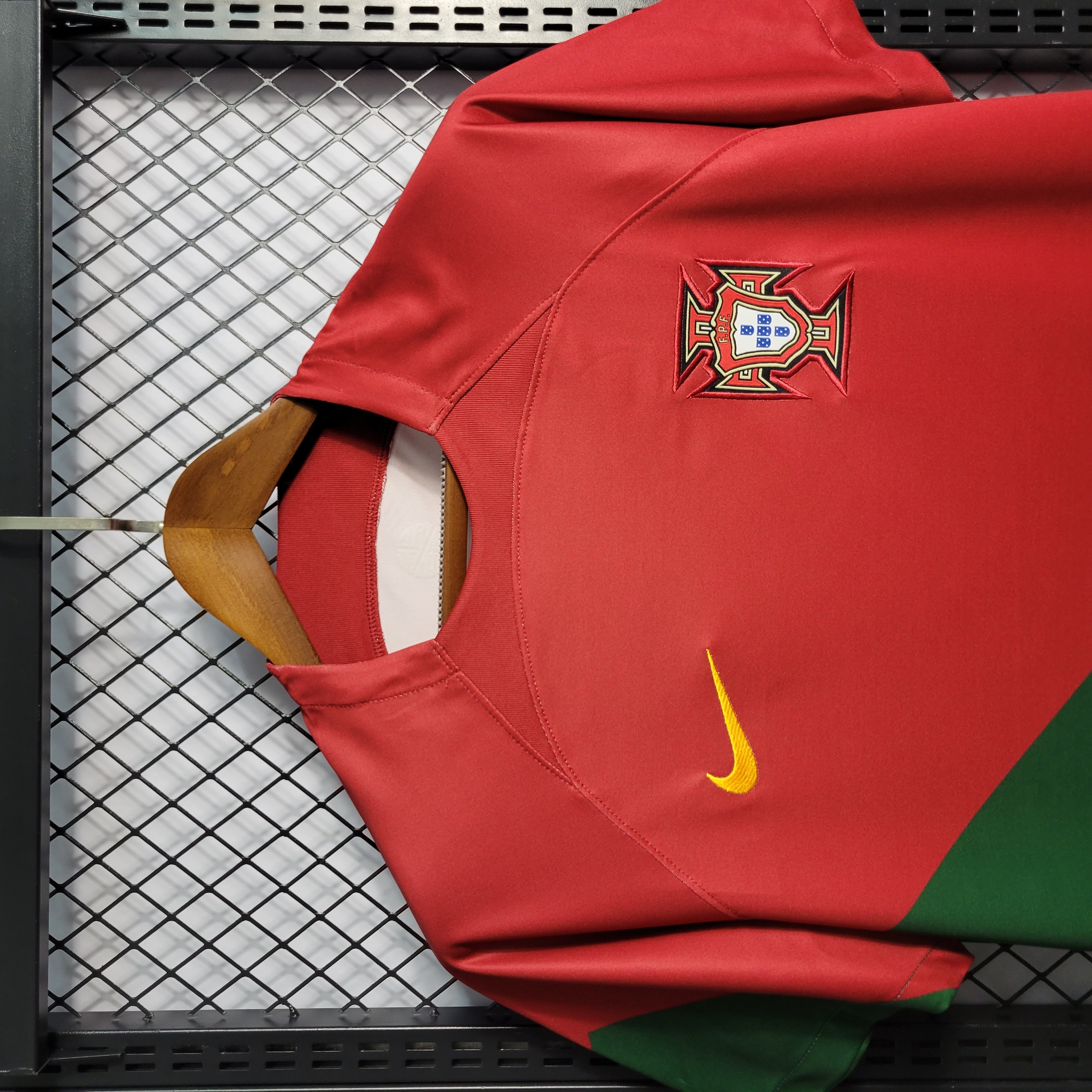 Portugal 22-23 Home Stadium Jersey - Fans Version - SOCCERDEALSHOP