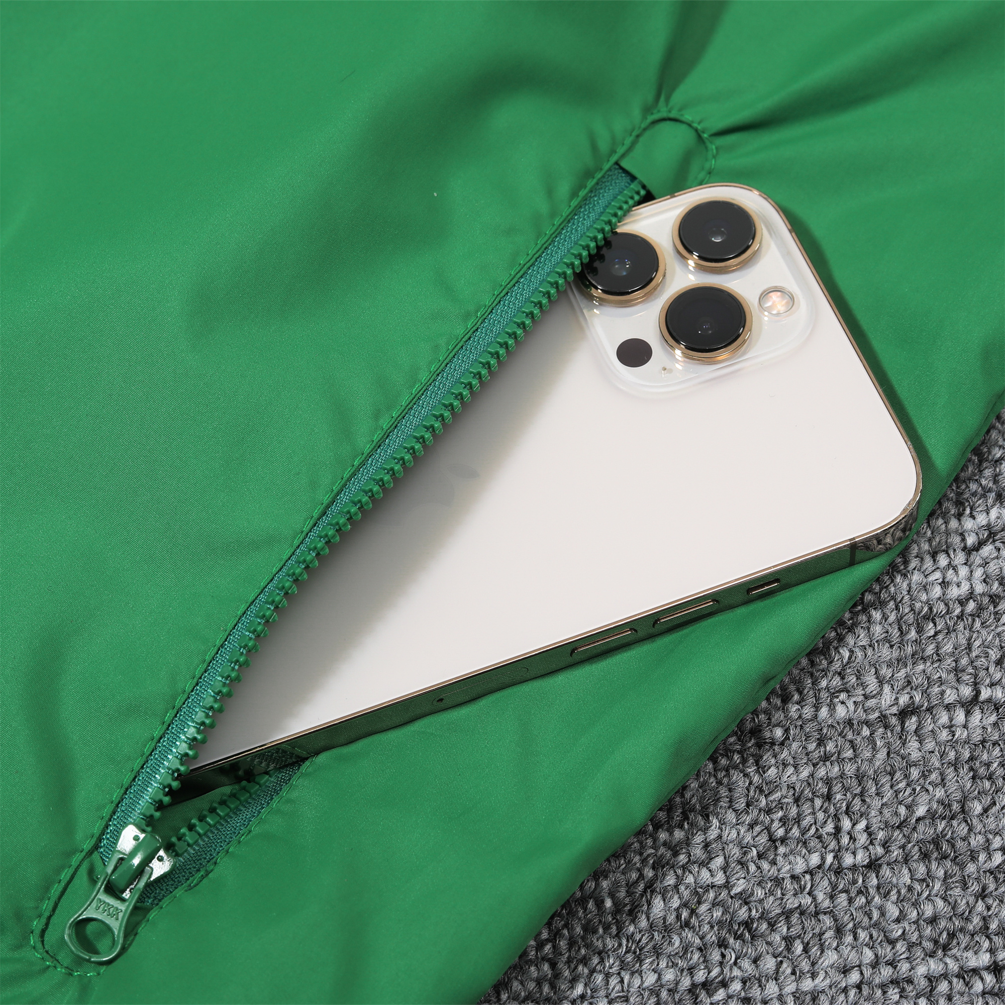 Portugal 2024 National Team Anthem Green Hooded Windbreaker - Player Version - SOCCERDEALSHOP