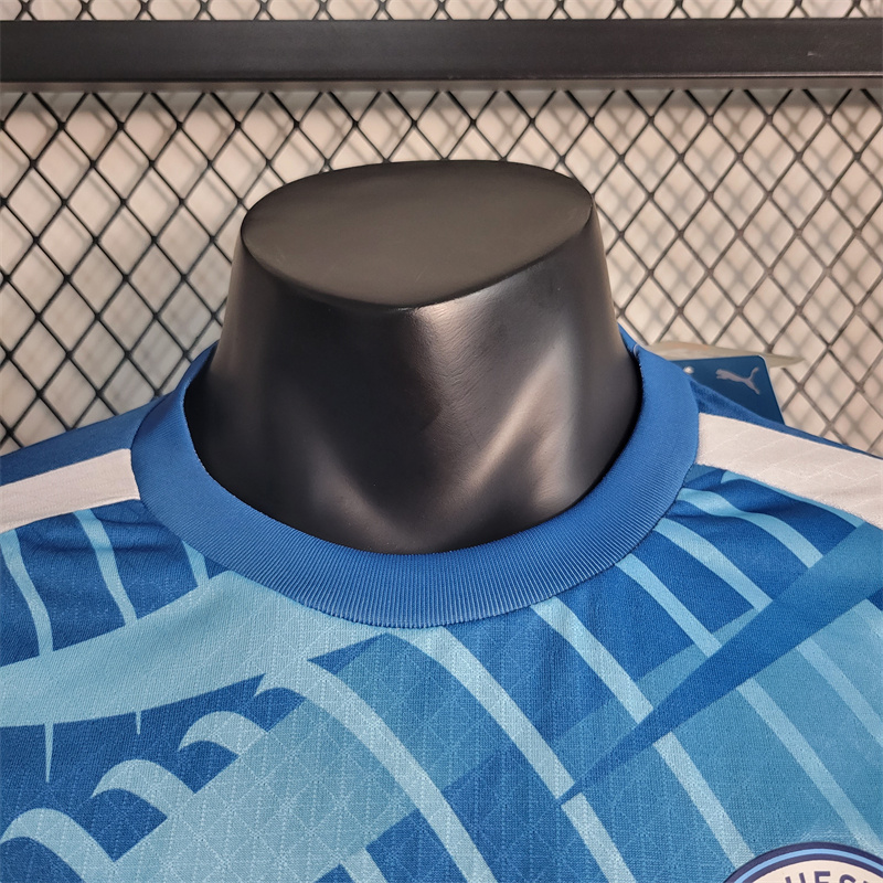 Manchester City 23/24 Training Jersey - Player Version - SOCCERDEALSHOP