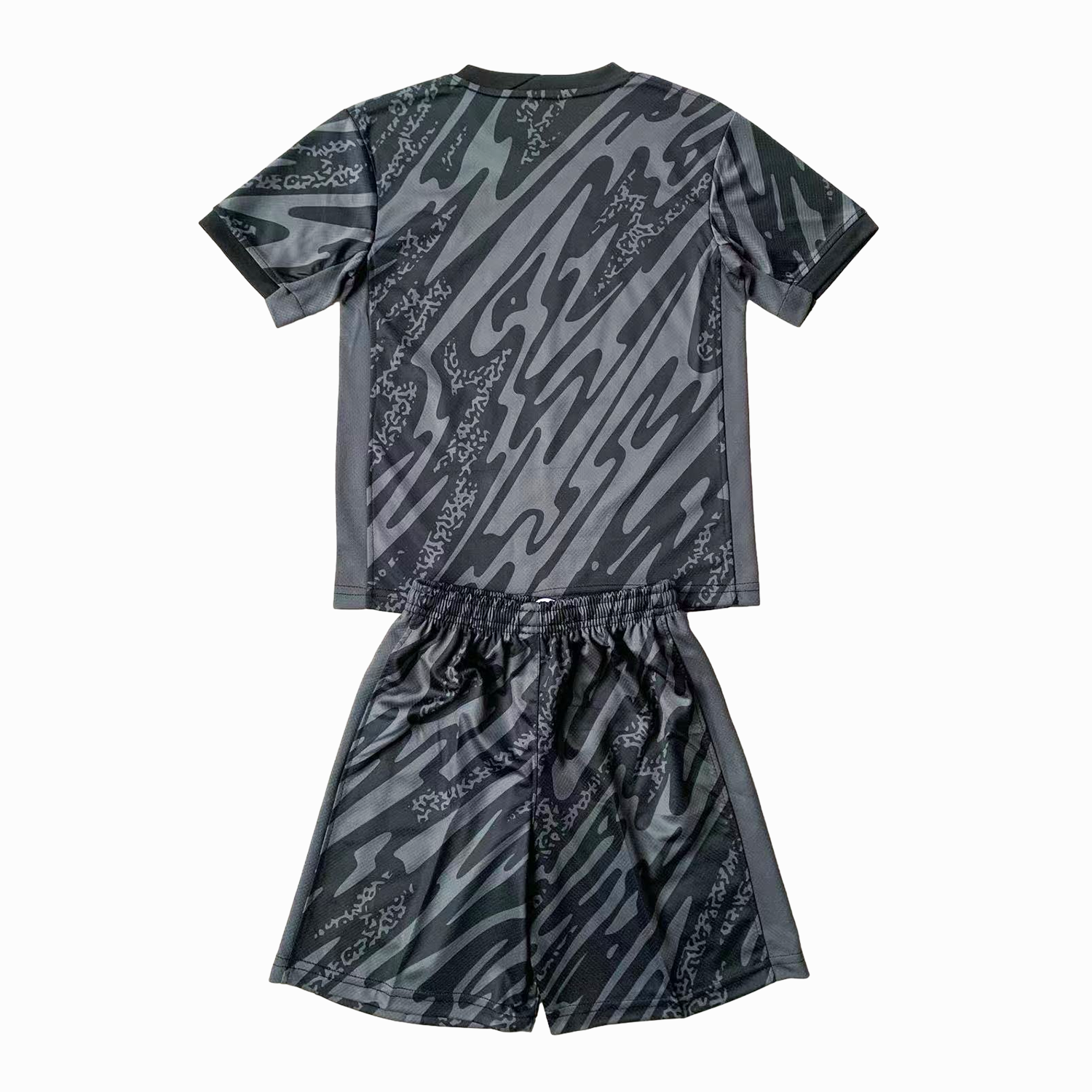 France 2024 Goalkeeper Kids Kit - Black - SOCCERDEALSHOP