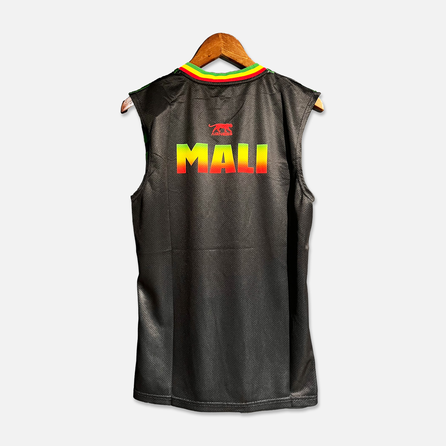 Mali 23-24 Training Vest - Black & Green - SOCCERDEALSHOP