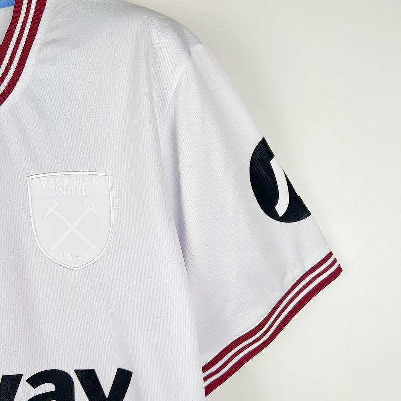 West Ham United 23-24 Away Jersey - Fans Version - SOCCERDEALSHOP
