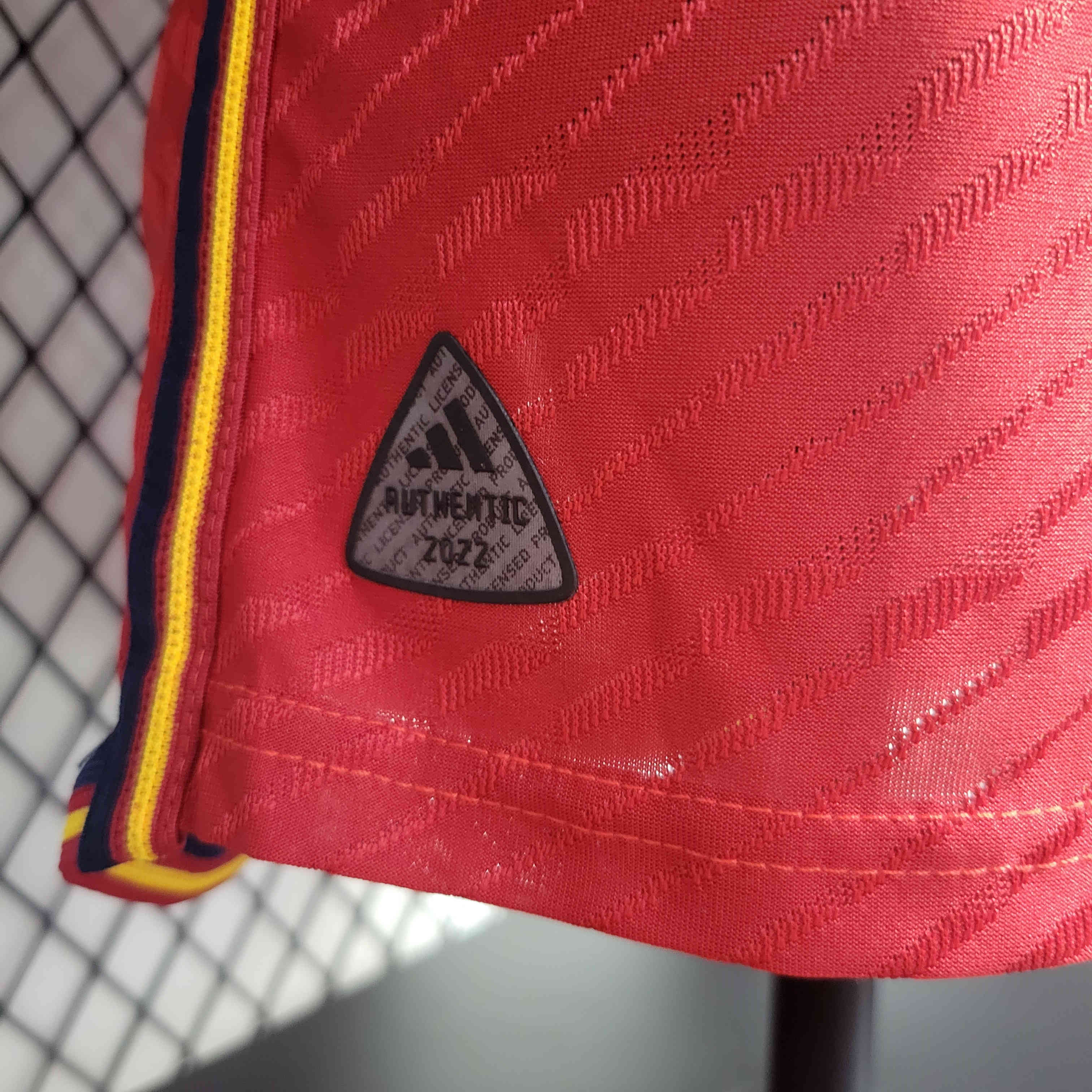 Spain 22-23 Home Jersey - Player Version - SOCCERDEALSHOP