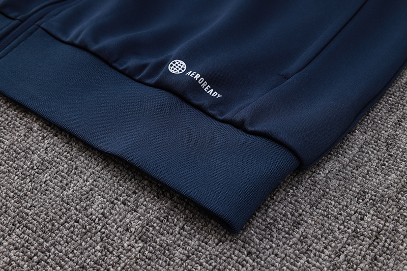 Real Madrid 23-24 Jacket Training Tracksuit - Royal Blue - SOCCERDEALSHOP