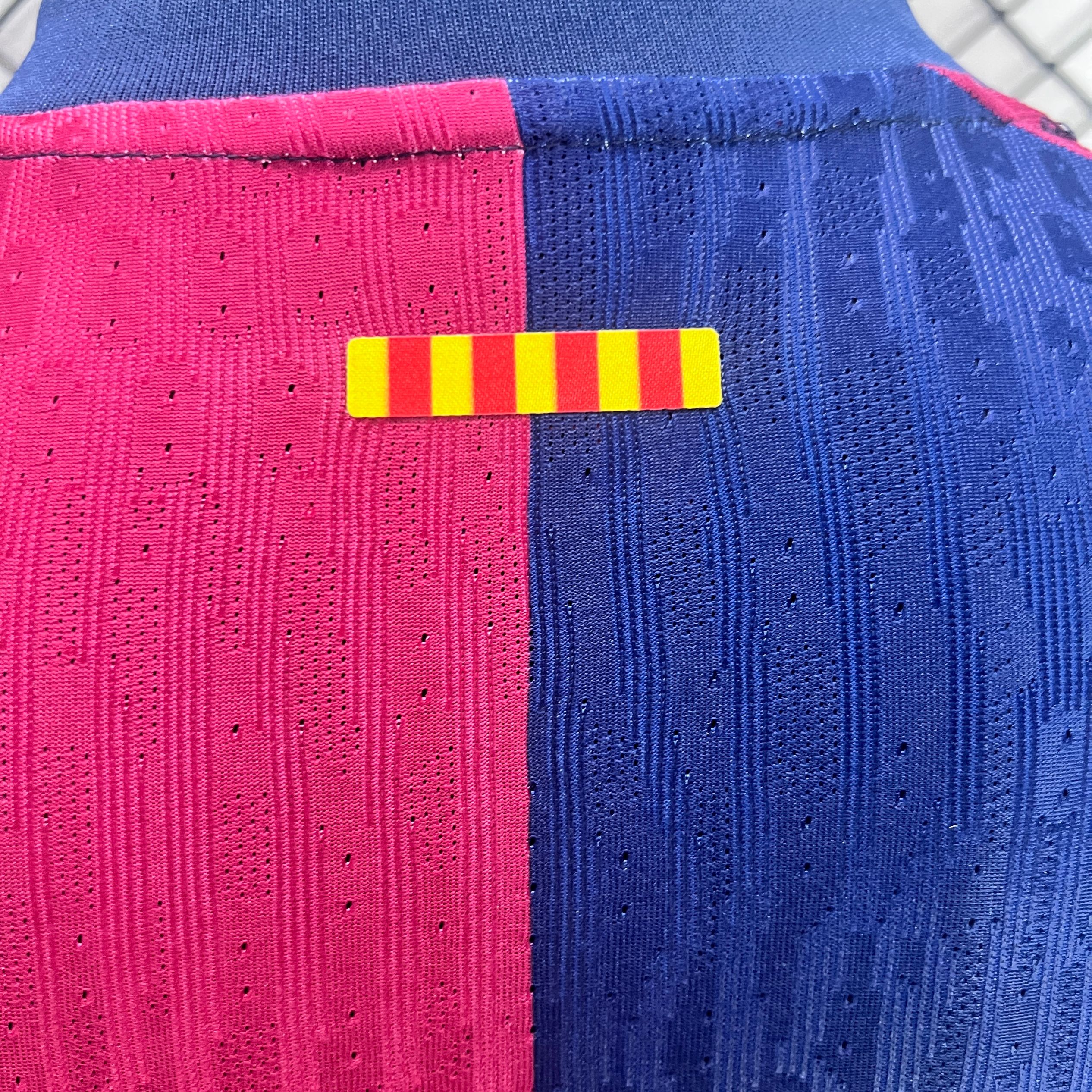 B.A.R.S.A 24-25 Home Long Sleeve Jersey - Player Version - SOCCERDEALSHOP