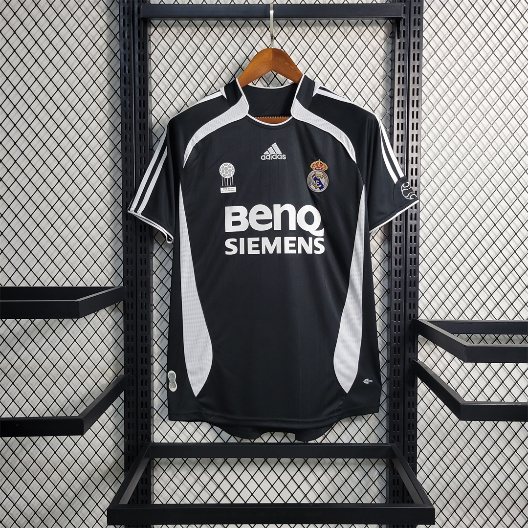 Real Madrid Retro 06-07 Away Stadium Jersey - SOCCERDEALSHOP