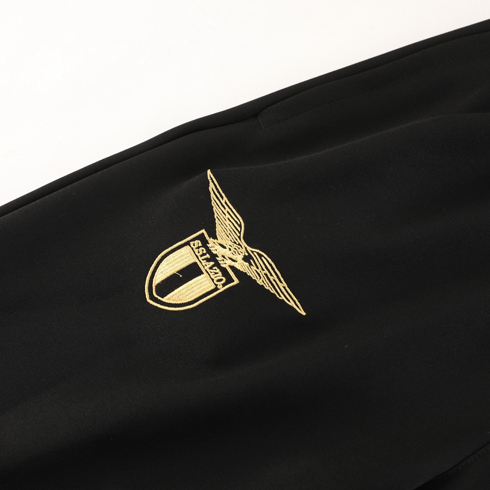 Lazio 23-24 Jacket Training Tracksuit - Black - SOCCERDEALSHOP