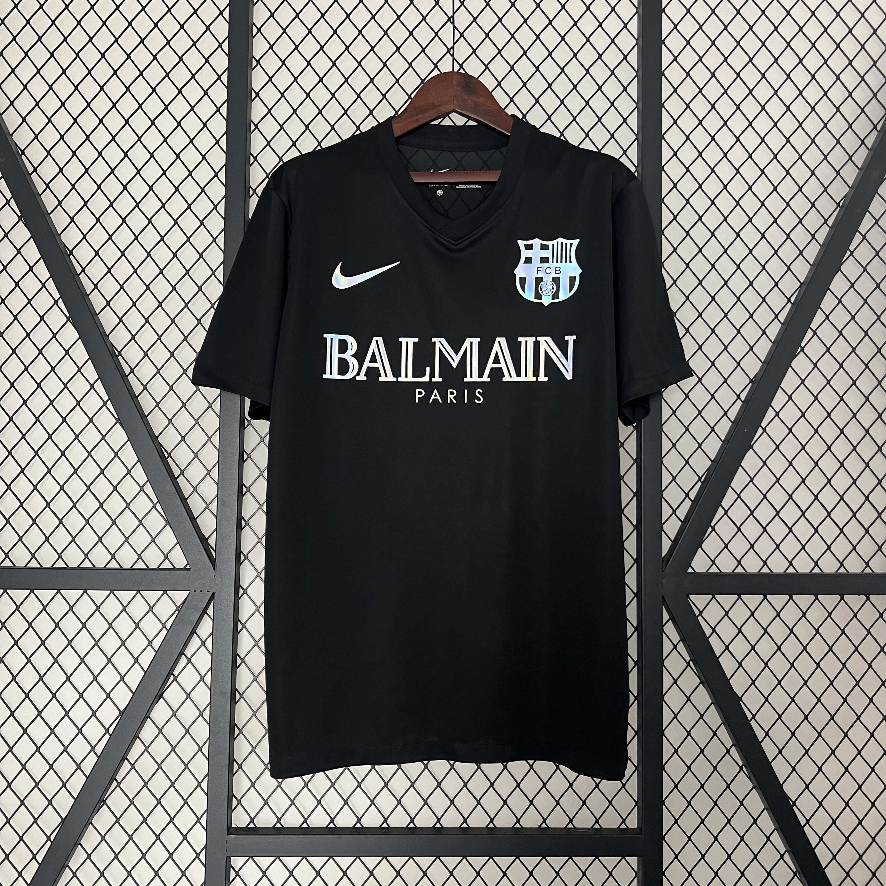 B.A.R.S.A x B.A.L.M.A.I.N 23-24 Black Special Edition Jersey - Fans Version - SOCCERDEALSHOP