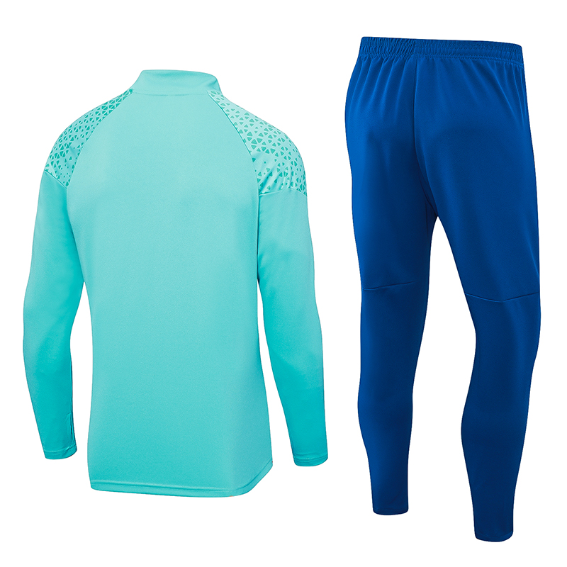 Marseille 23-24 Long Sleeve Training Set -Light Blue - SOCCERDEALSHOP