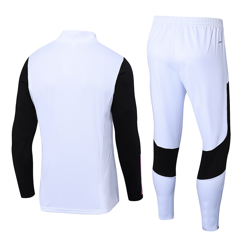 Juventus 23-24 Long Sleeve Training Set - White - SOCCERDEALSHOP