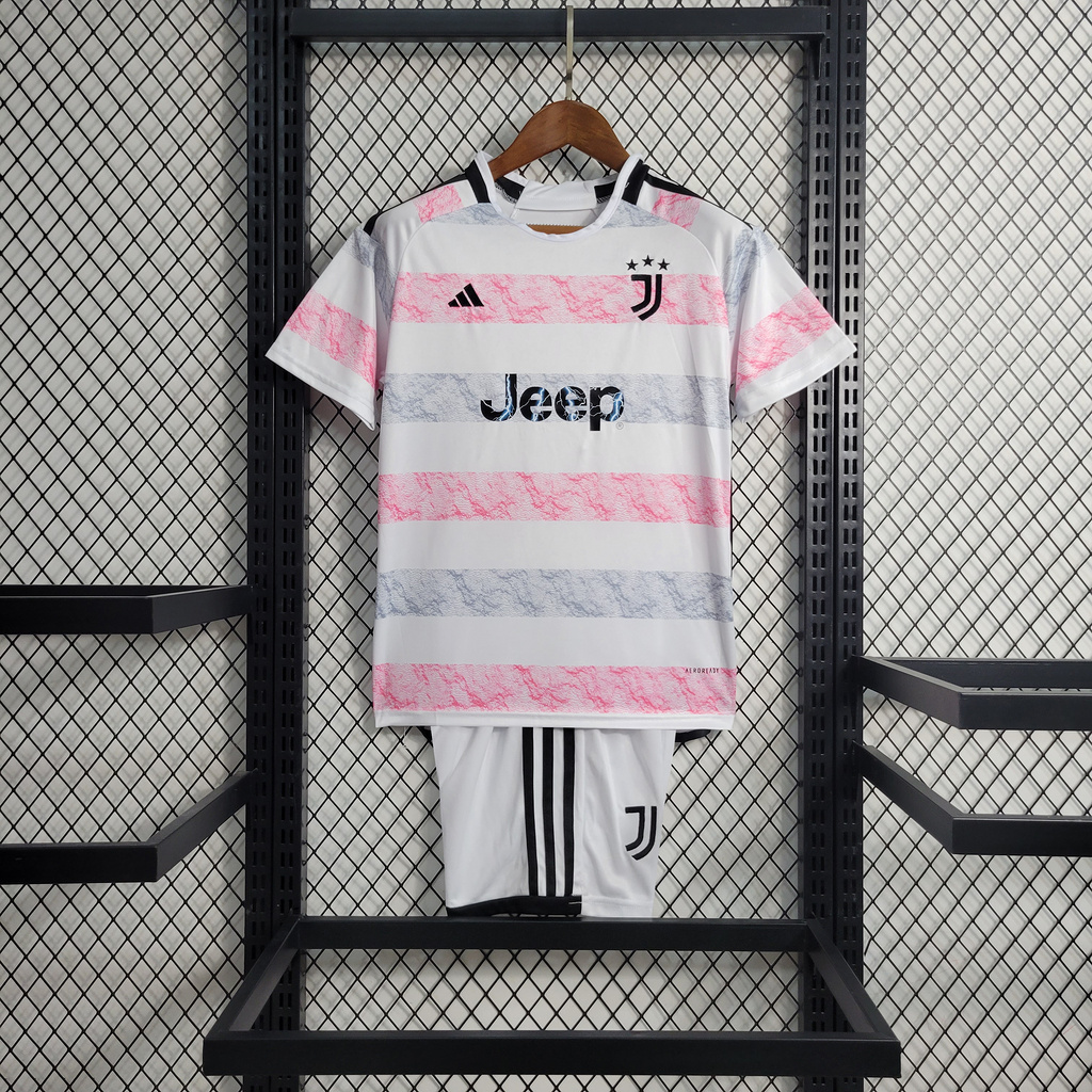 Juventus 23-24 Away Kids Kit - SOCCERDEALSHOP