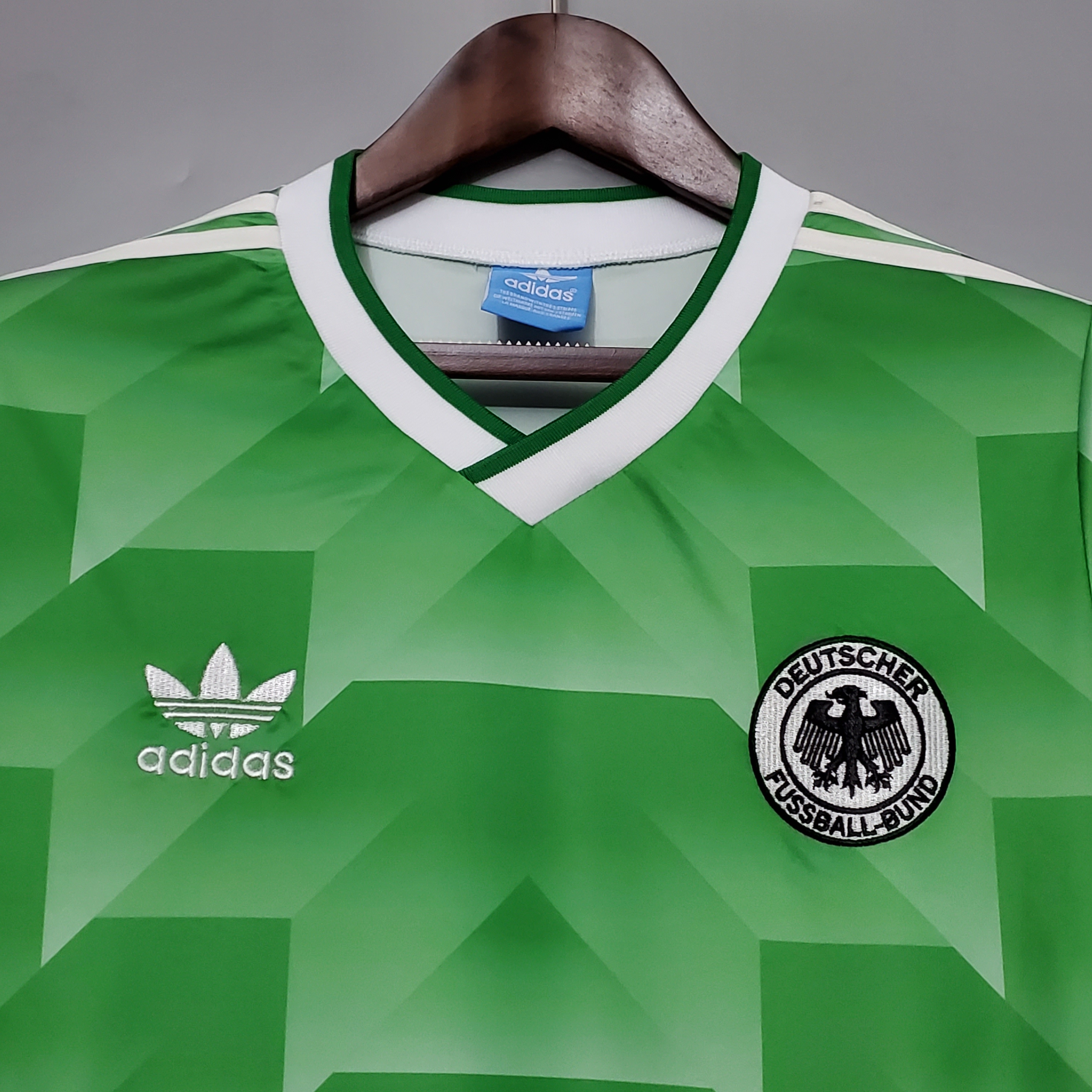 Retro Germany 1988 Away Stadium Jersey - SOCCERDEALSHOP