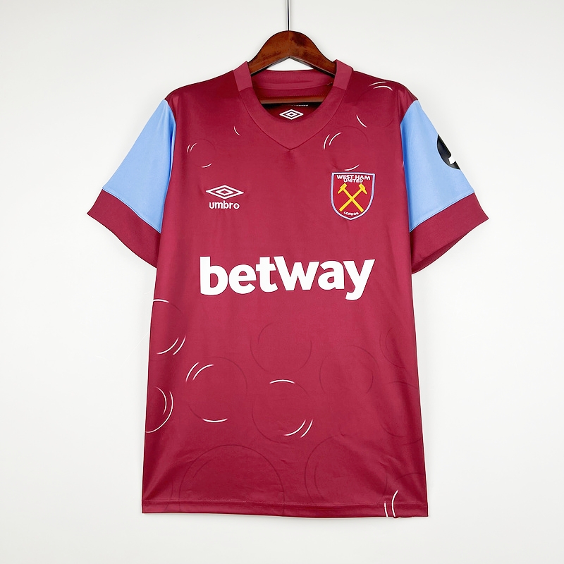 West Ham United 23-24 Home Stadium Jersey - Fans Version - SOCCERDEALSHOP
