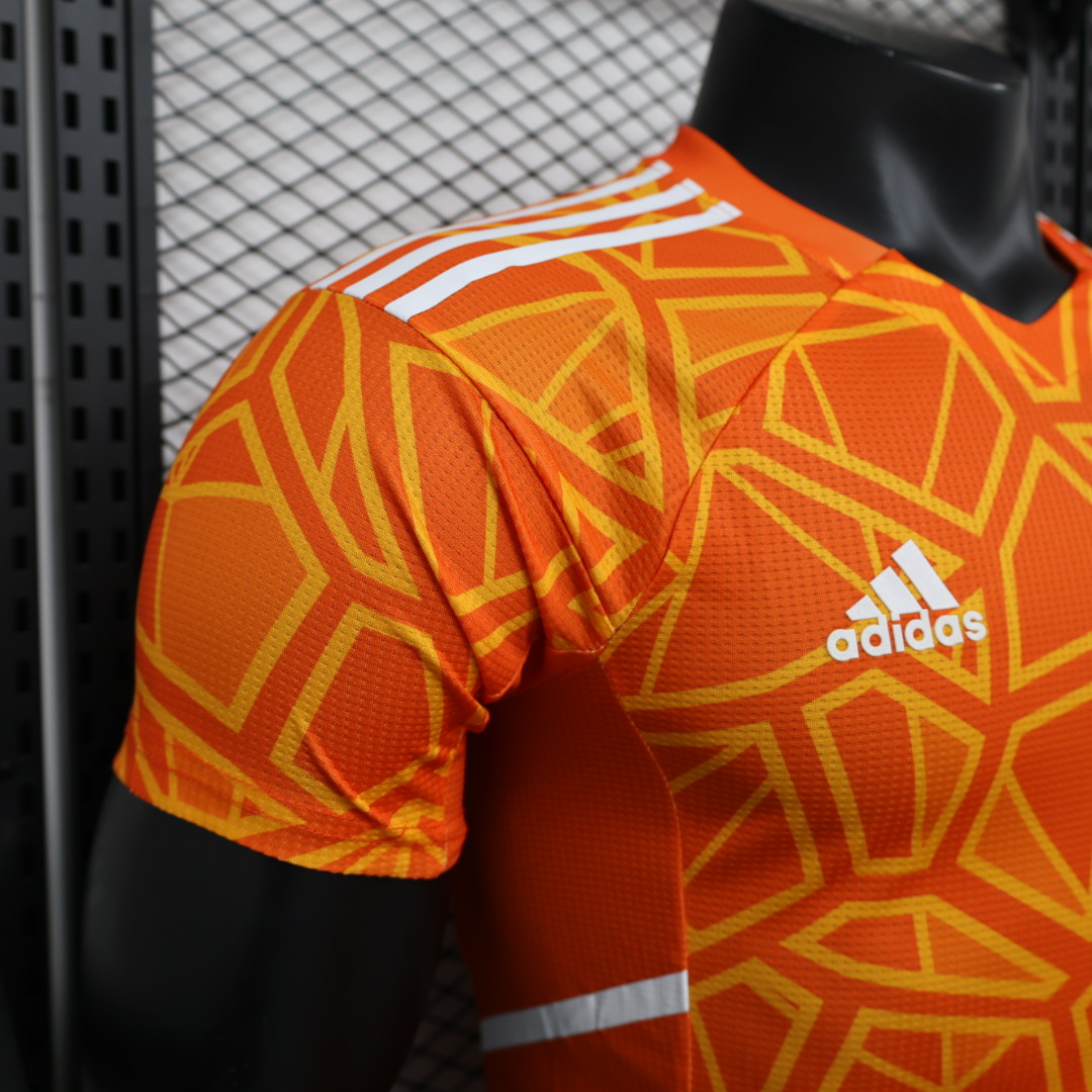 Algeria 23-24 Orange Jersey - Player Version - SOCCERDEALSHOP