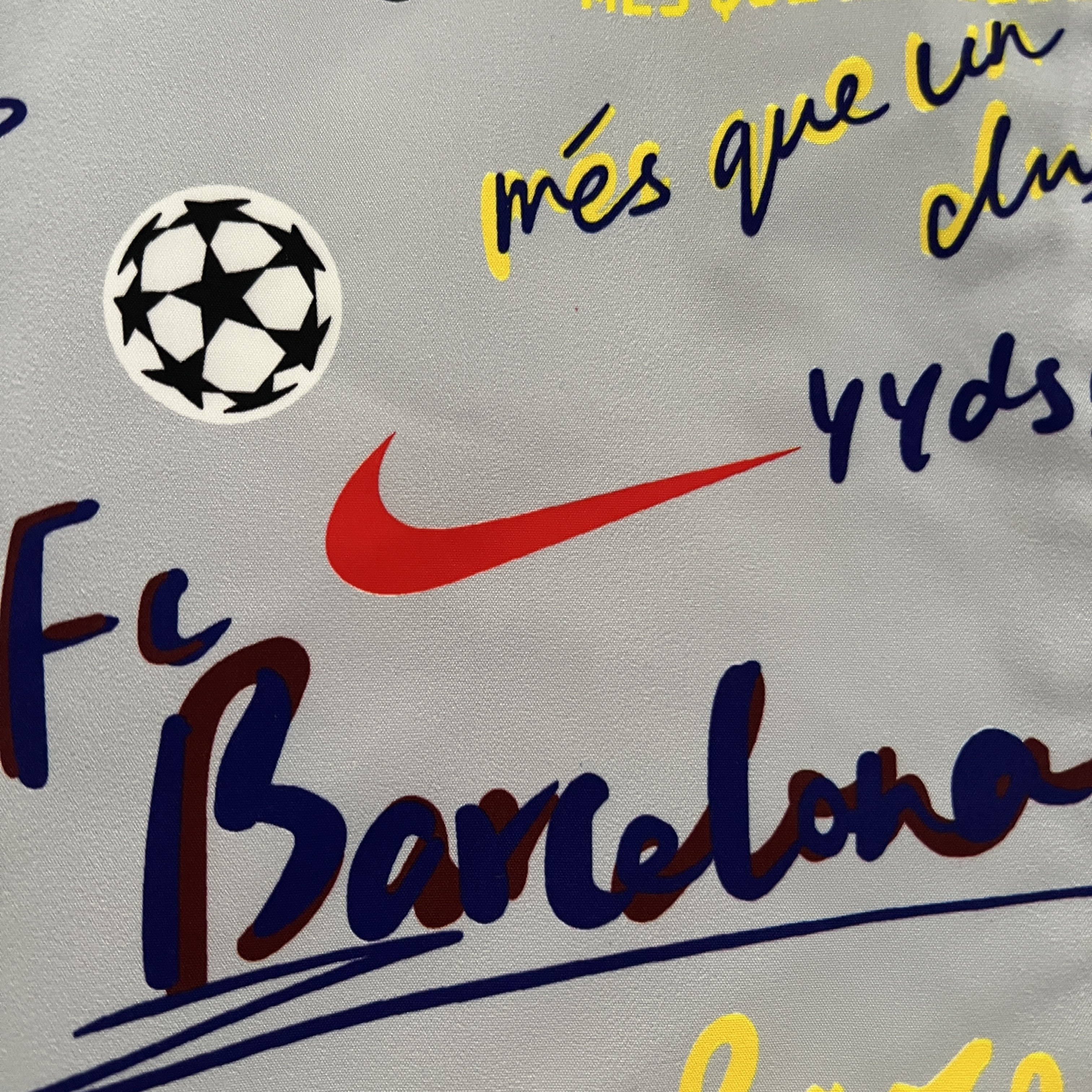 B.A.R.S.A 23-24 Double Sided Windbreaker - Graffiti Style - SOCCERDEALSHOP