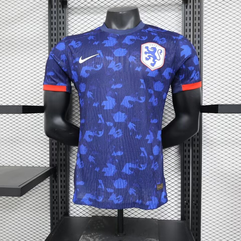 Netherlands 2023 Away Stadium Jersey - Player Version - SOCCERDEALSHOP