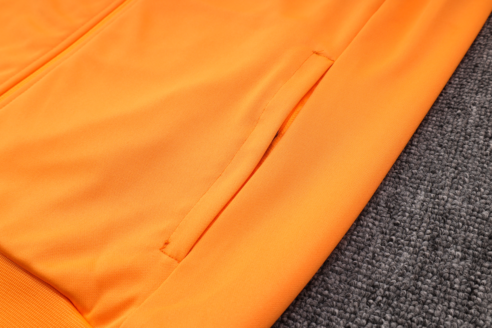 Brazilian International 23-24 Jacket Training Tracksuit - Orange - SOCCERDEALSHOP