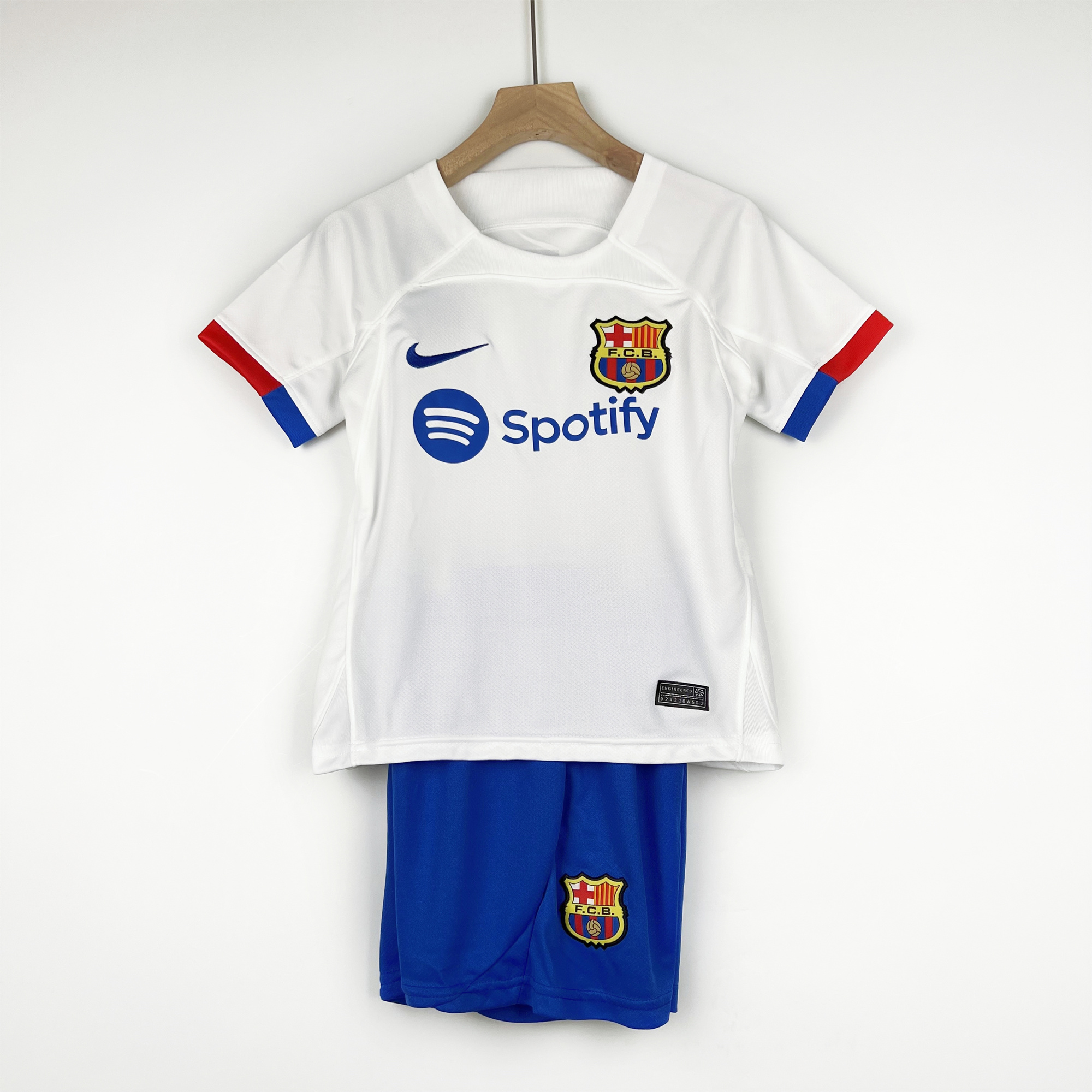 B.A.R.S.A 23-24 Away Kids Kit - SOCCERDEALSHOP