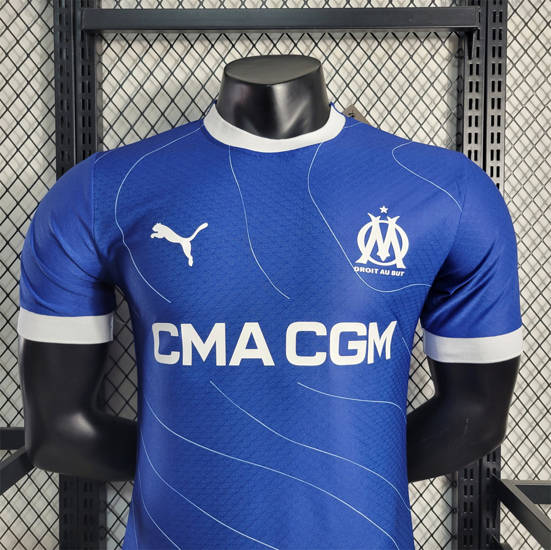 Marseille 23-24 Away Stadium Jersey - Player Version - SOCCERDEALSHOP