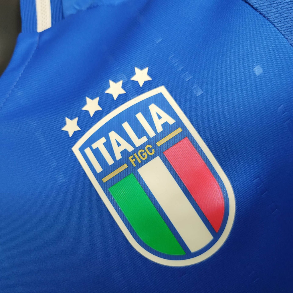Italy 2024 Home Stadium Jersey - Player Version - SOCCERDEALSHOP