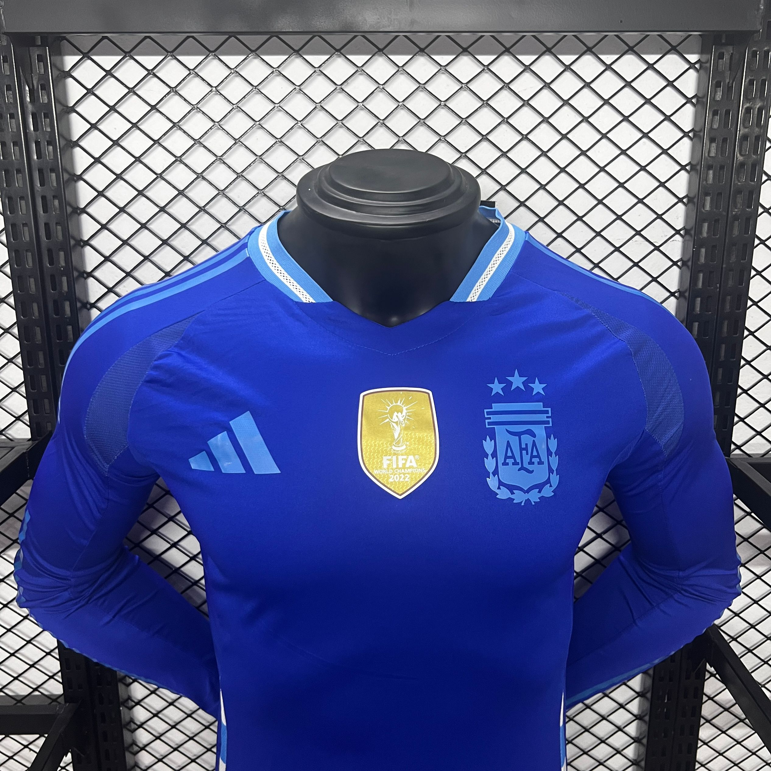 Argentina 2024 Away Long Sleeve Jersey - Player Version - SOCCERDEALSHOP