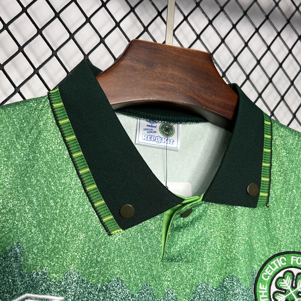 Retro Celtic 1991-92 Away Jersey - SOCCERDEALSHOP