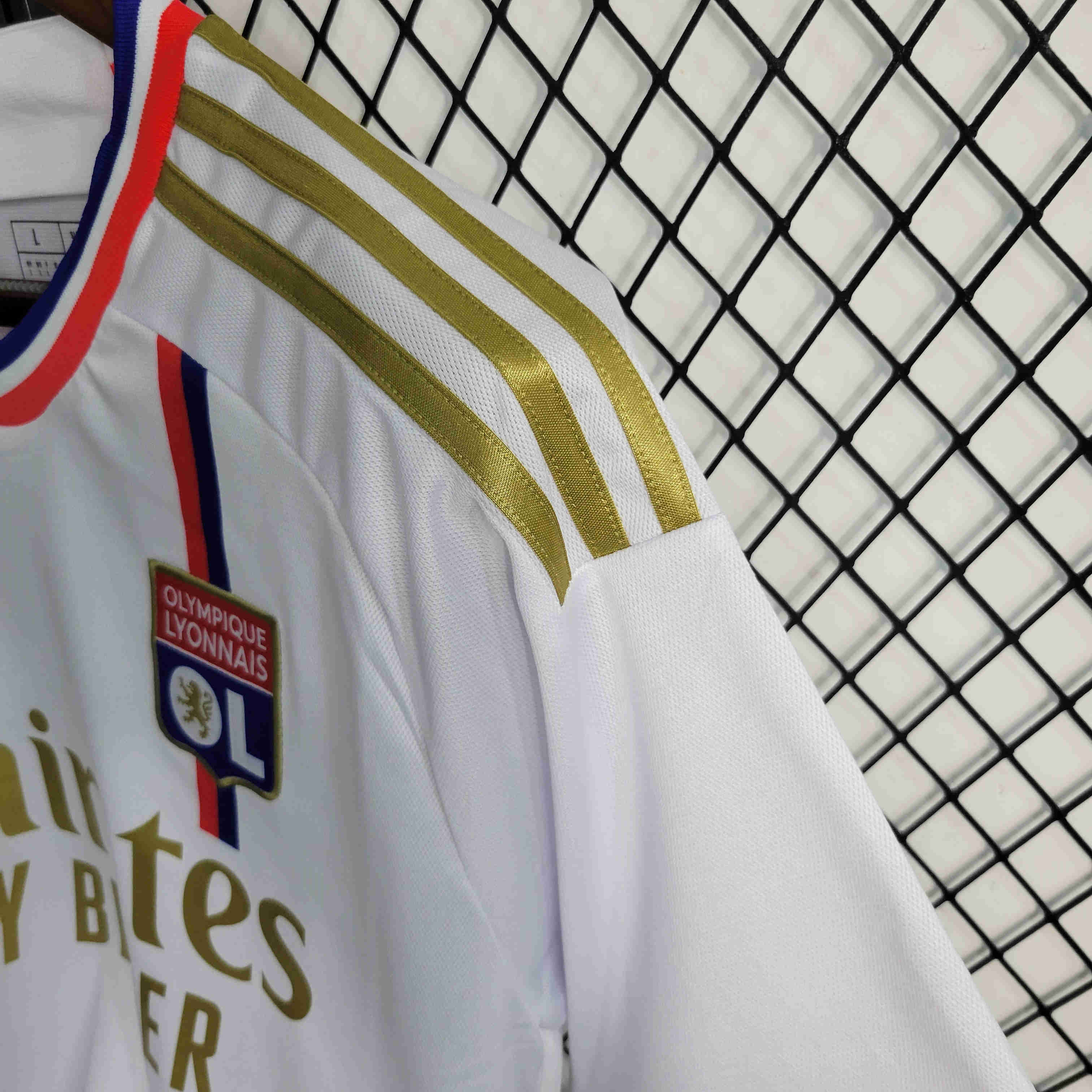 Lyon 23/24 Home Jersey - Fans Version - SOCCERDEALSHOP