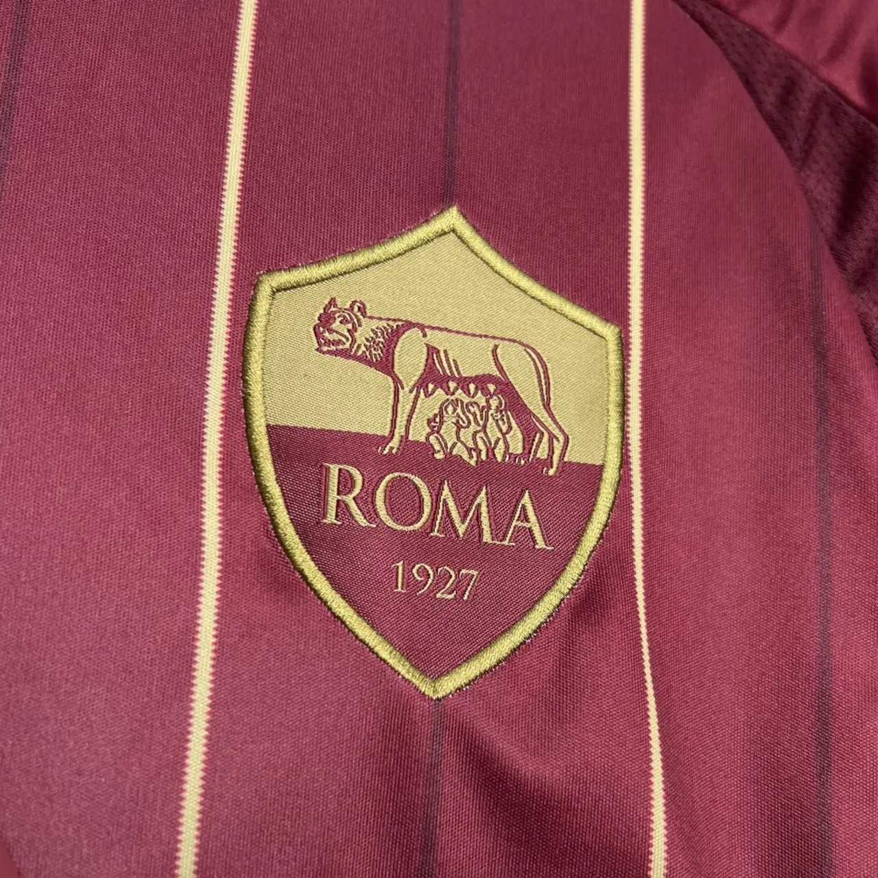 AS Roma 24-25 Home Stadium Jersey - Fans Version - SOCCERDEALSHOP
