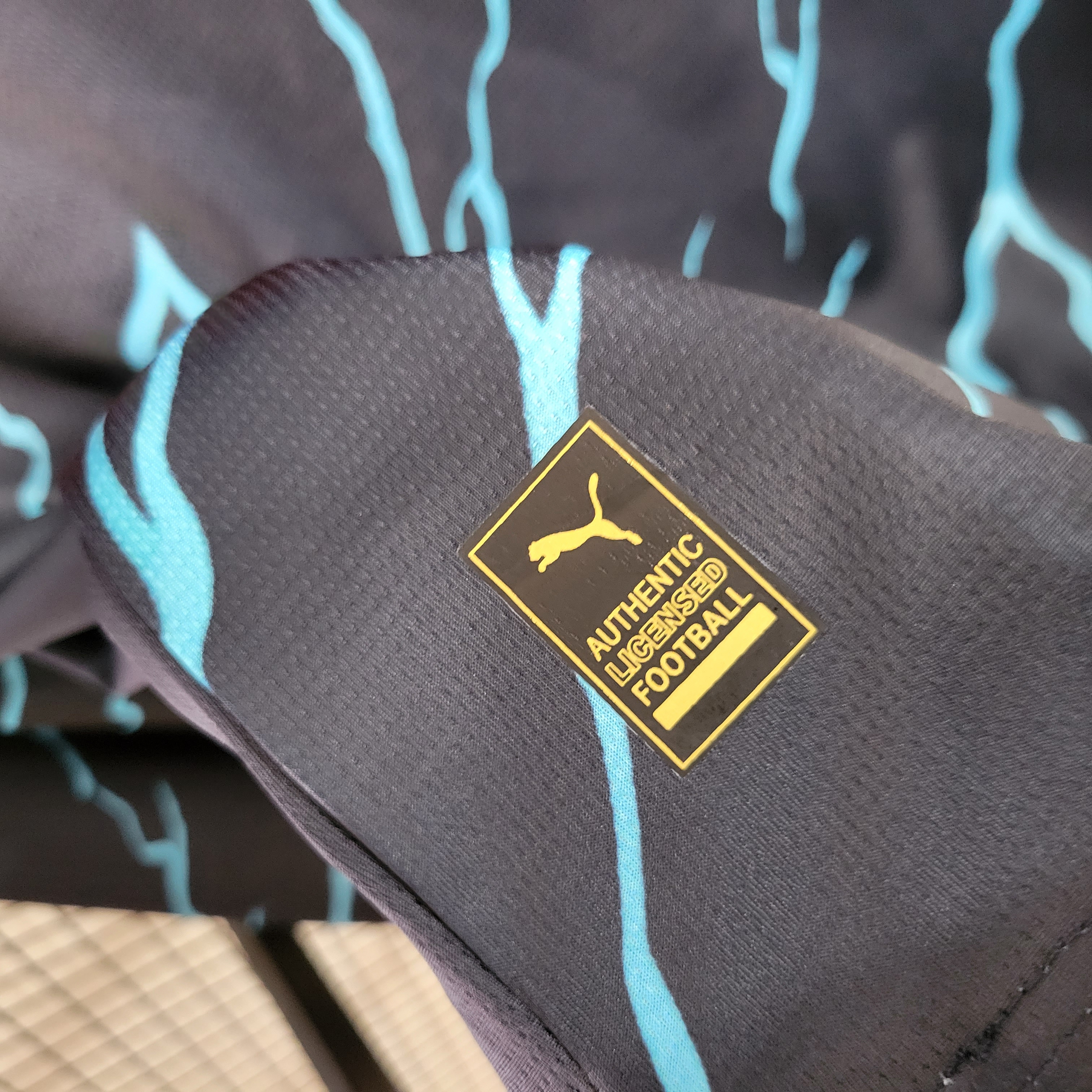 Manchester City 23-24 Third Long Sleeve Jersey - Fans Version - SOCCERDEALSHOP