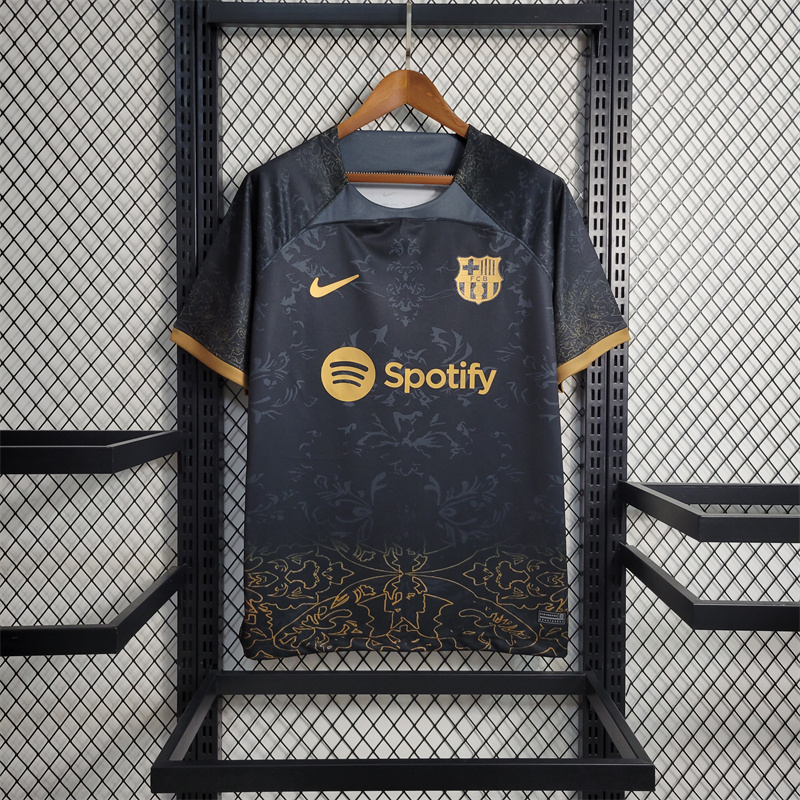 23-24 B.A.R.S.A Black Special Edition Jersey- Fans Version - SOCCERDEALSHOP