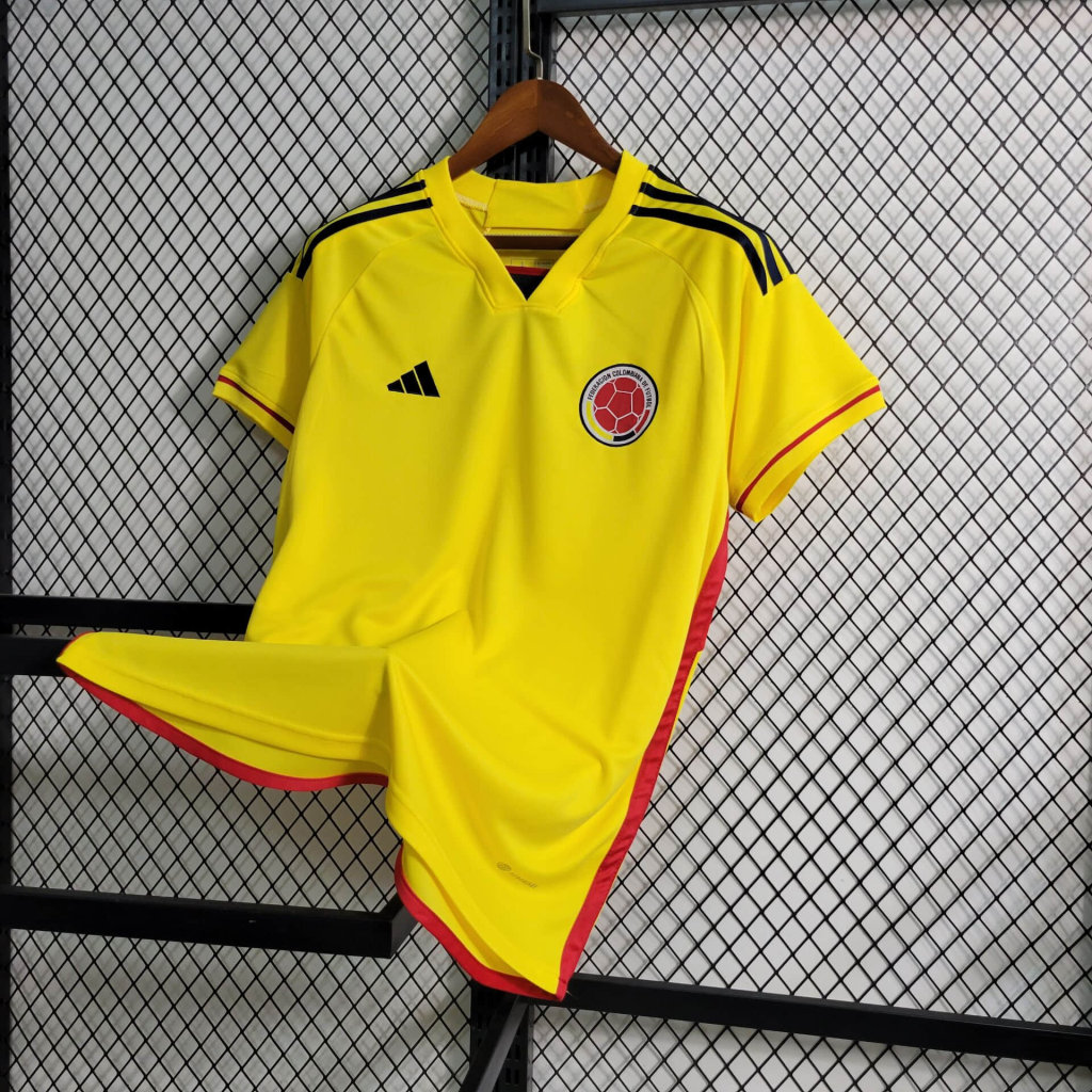 Colombia 2022 Home Stadium Jersey - Fans Version - SOCCERDEALSHOP