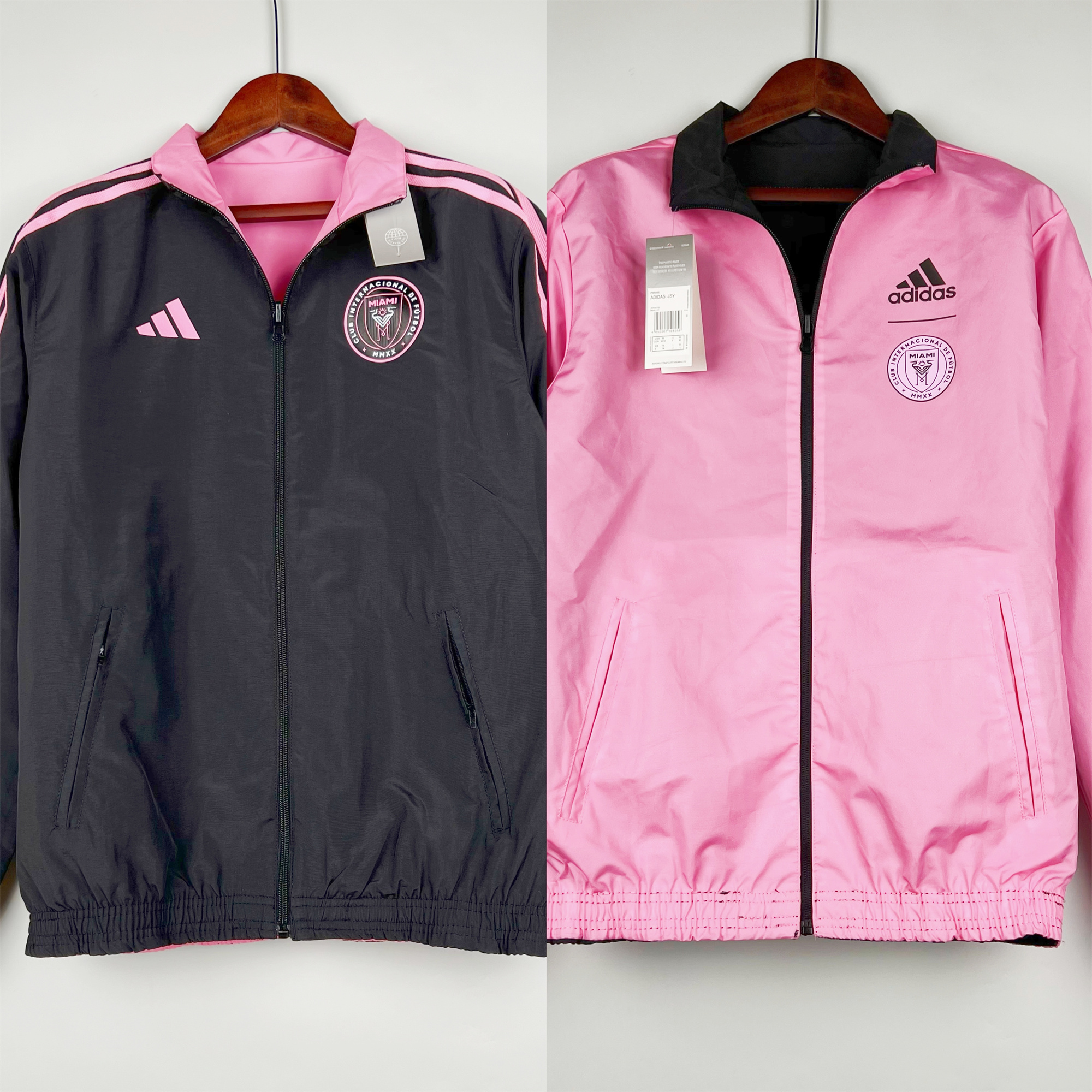 INT M.A.M 23-24 Double Sided Windbreaker - Pink - SOCCERDEALSHOP