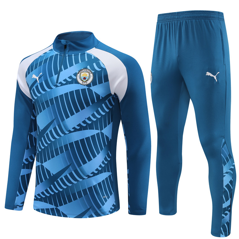 Manchester City 23-24 Long Sleeve Training Set -Camouflage - SOCCERDEALSHOP
