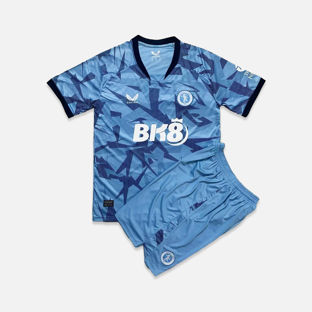 Aston Villa 23-24 Third Men's Adult Jersey Set - Fans Version - SOCCERDEALSHOP