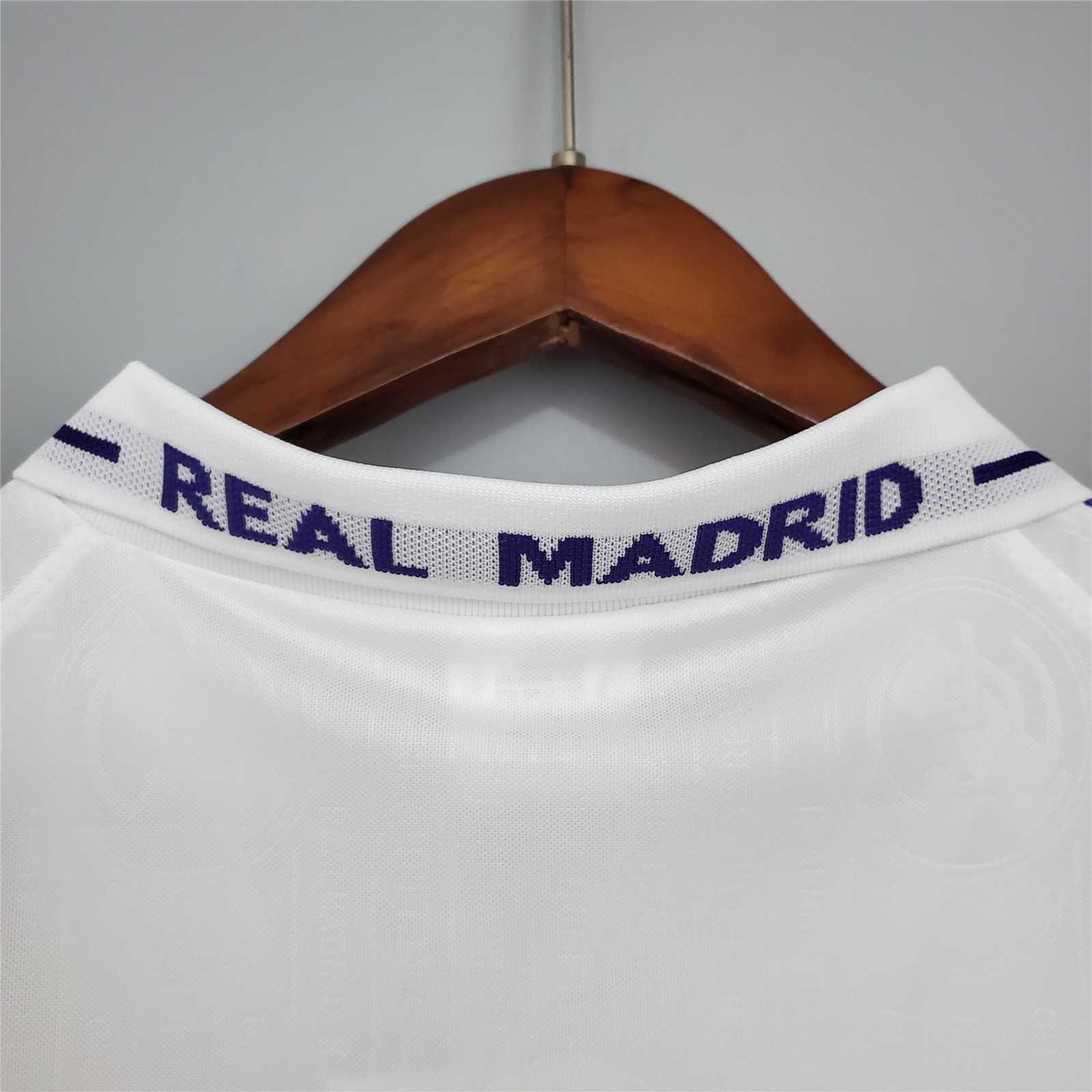 Real Madrid Retro 96-97 Home Stadium Jersey - SOCCERDEALSHOP