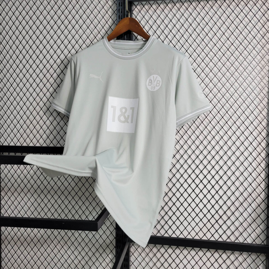 Dortmund 23-24 Grey Training Jersey - Fans Version - SOCCERDEALSHOP