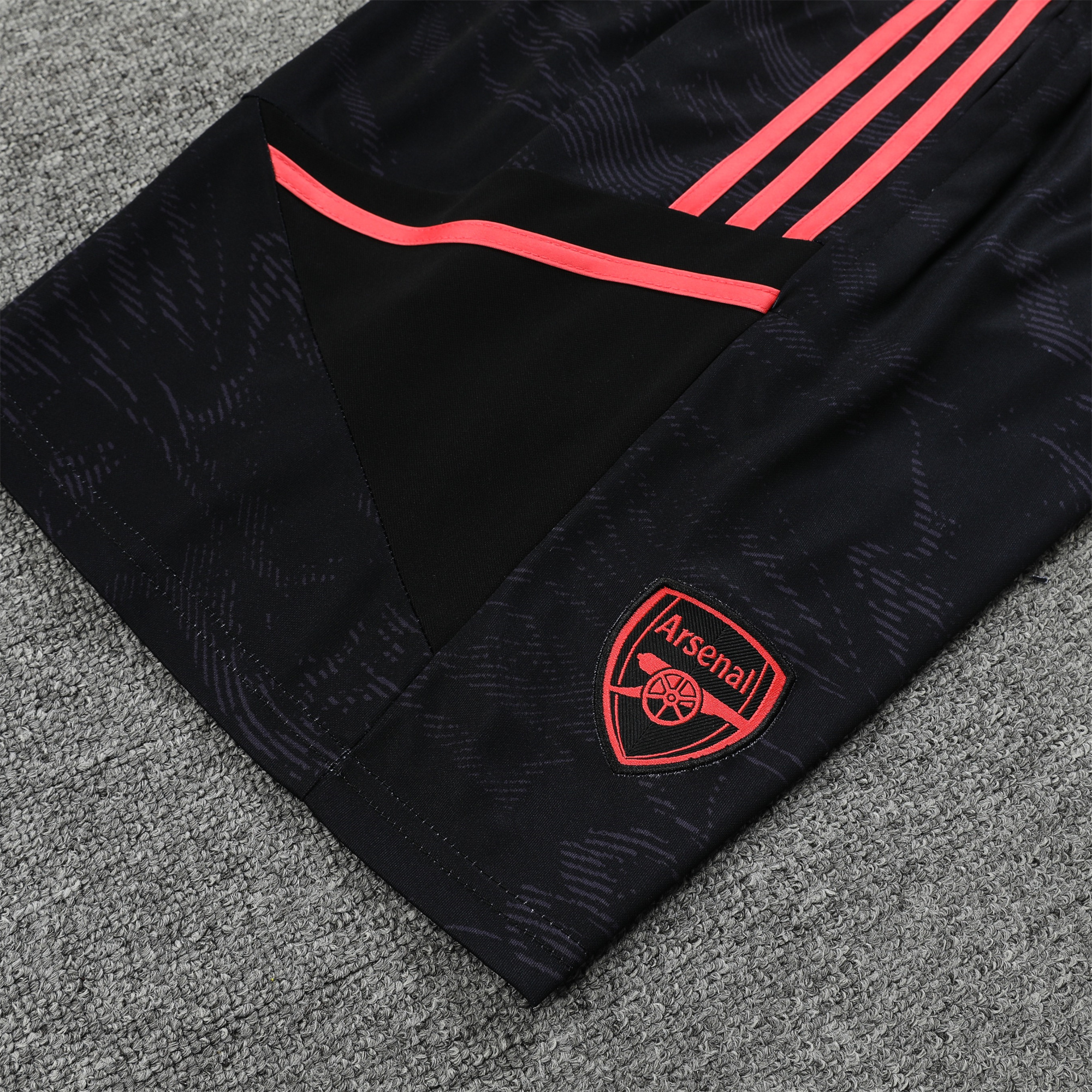 Arsenal 23-24 Short-Sleeve Training Set - Blue & Orange - SOCCERDEALSHOP