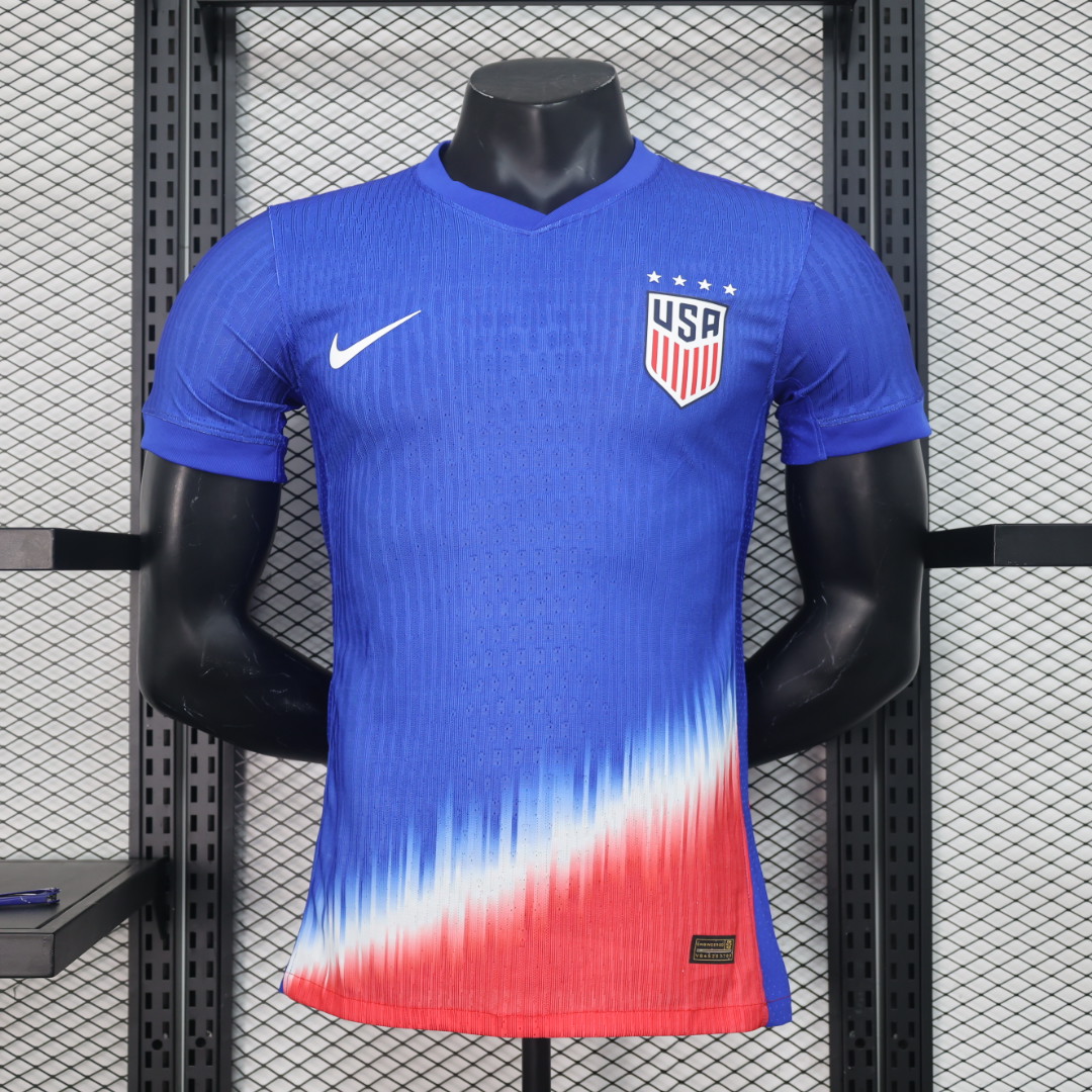 United States USA 2024 Away Stadium Jersey - Player Version - SOCCERDEALSHOP