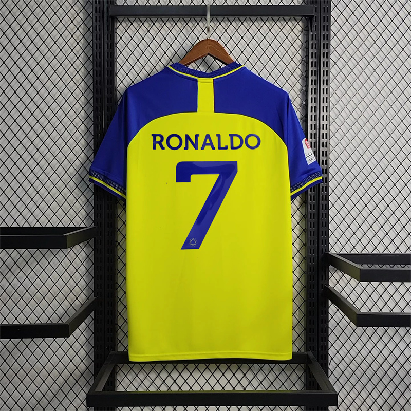 RONALDO Al Nassr FC 22/23 Home Jersey - Fans Version - SOCCERDEALSHOP
