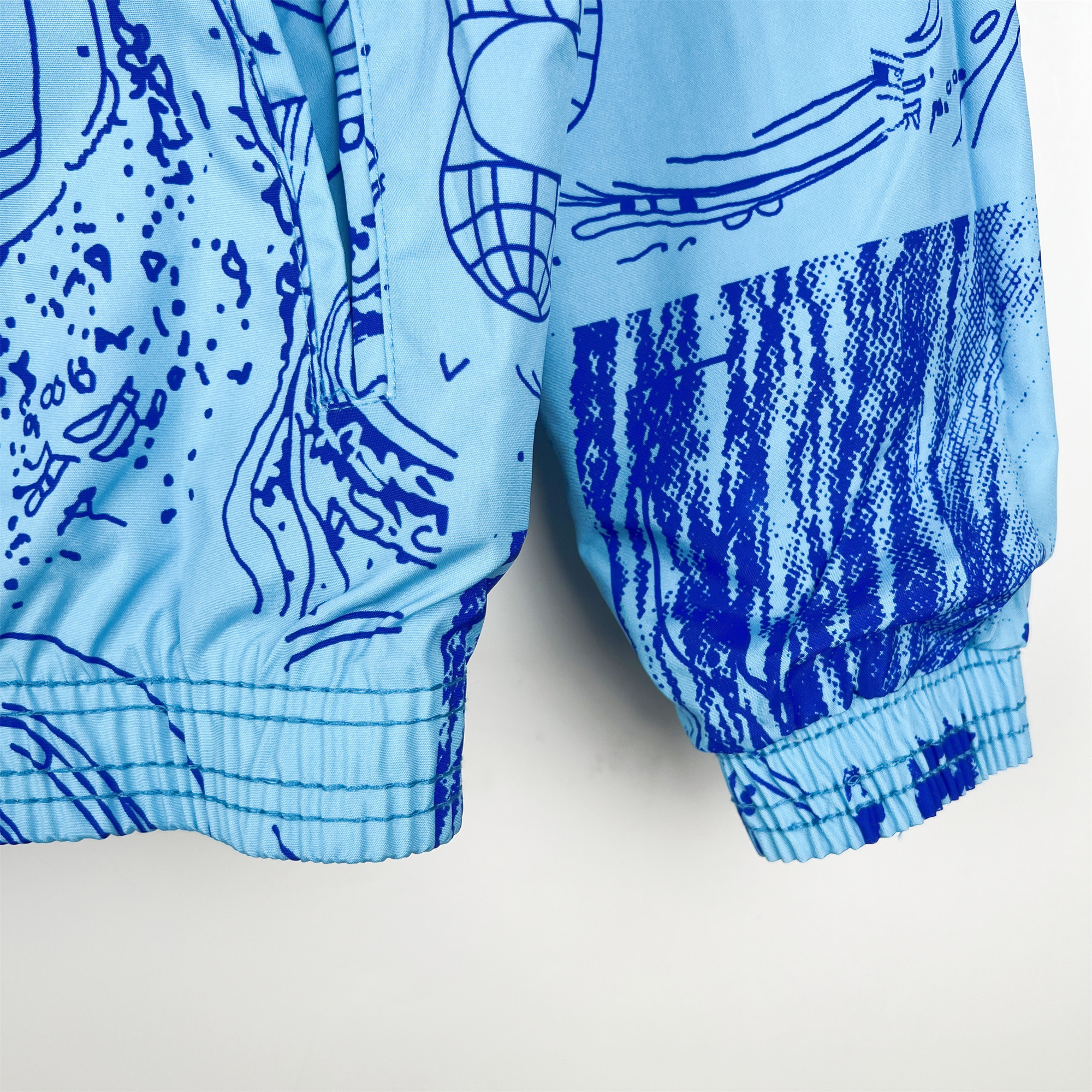 INT M.A.M 23-24 Double Sided Windbreaker - Blue - SOCCERDEALSHOP