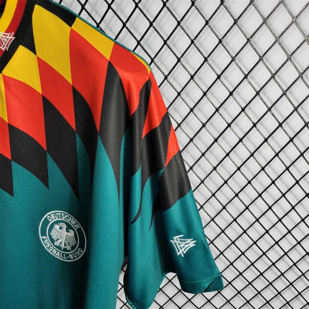 Retro Germany 1994 Away Stadium Jersey - SOCCERDEALSHOP
