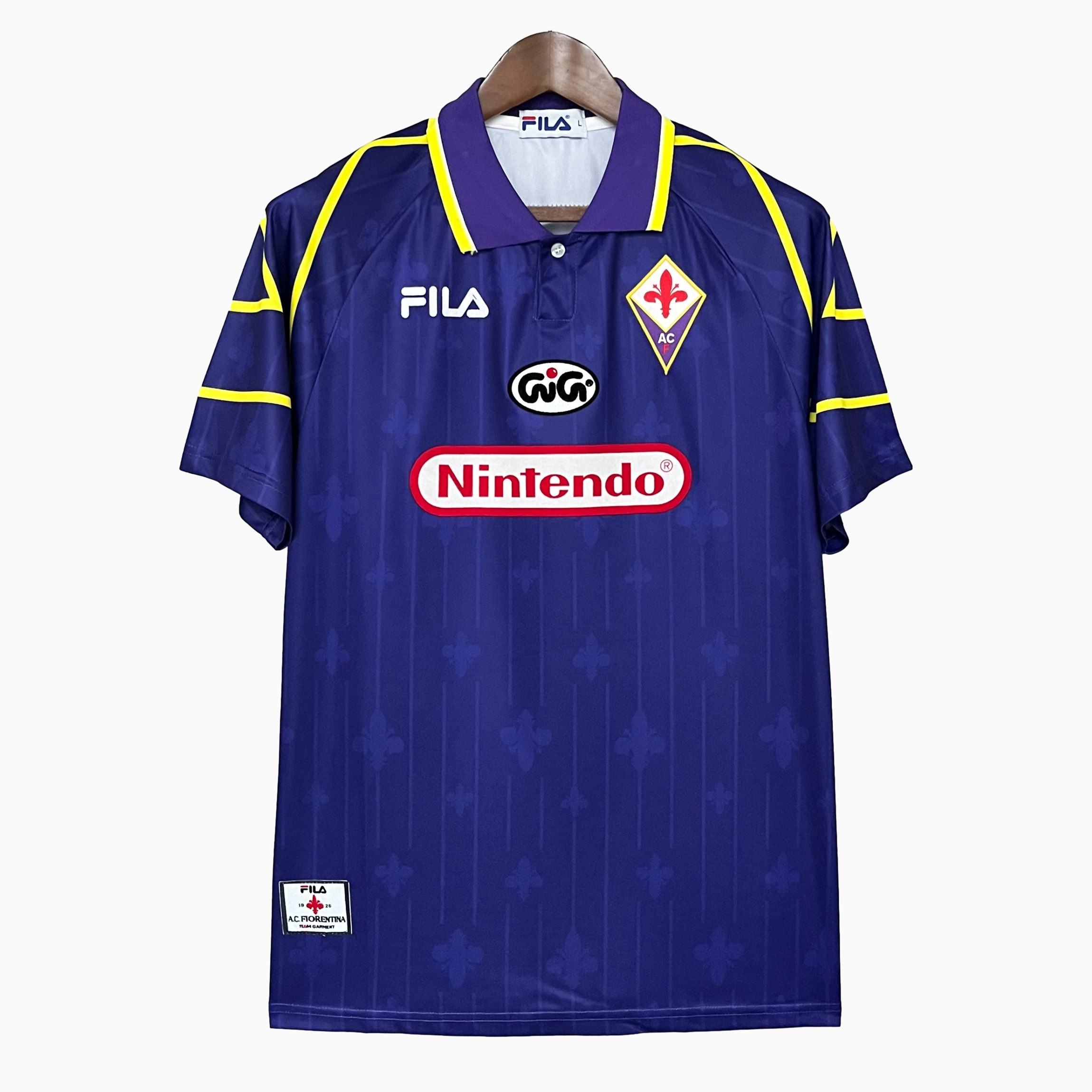 Retro Fiorentina 1997-98 Home Stadium Jersey - SOCCERDEALSHOP